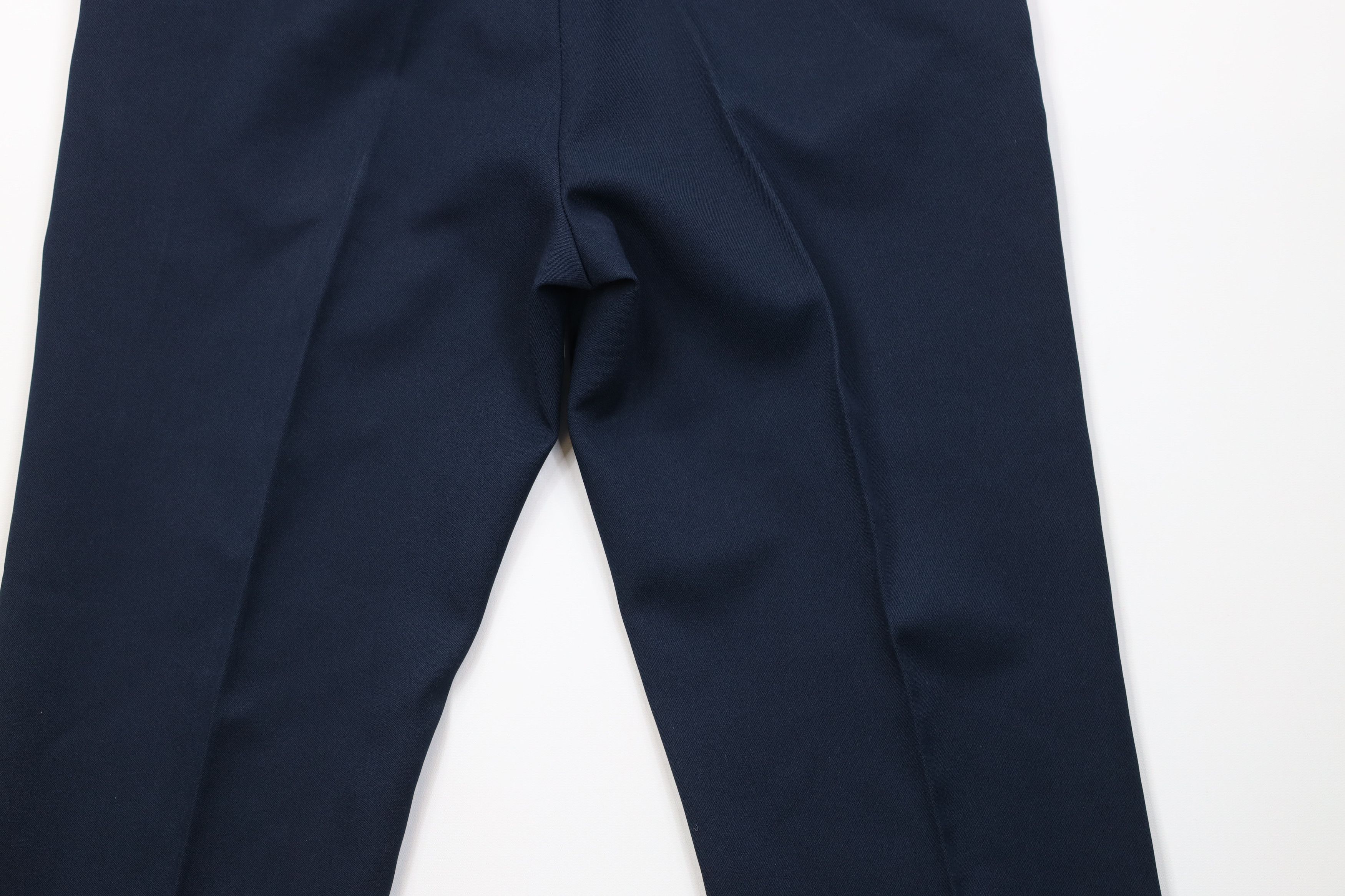 Vintage Vintage 70s Streetwear Flared Wide Leg Chino Pants Blue USA Size US 34 / EU 50 - 11 Thumbnail
