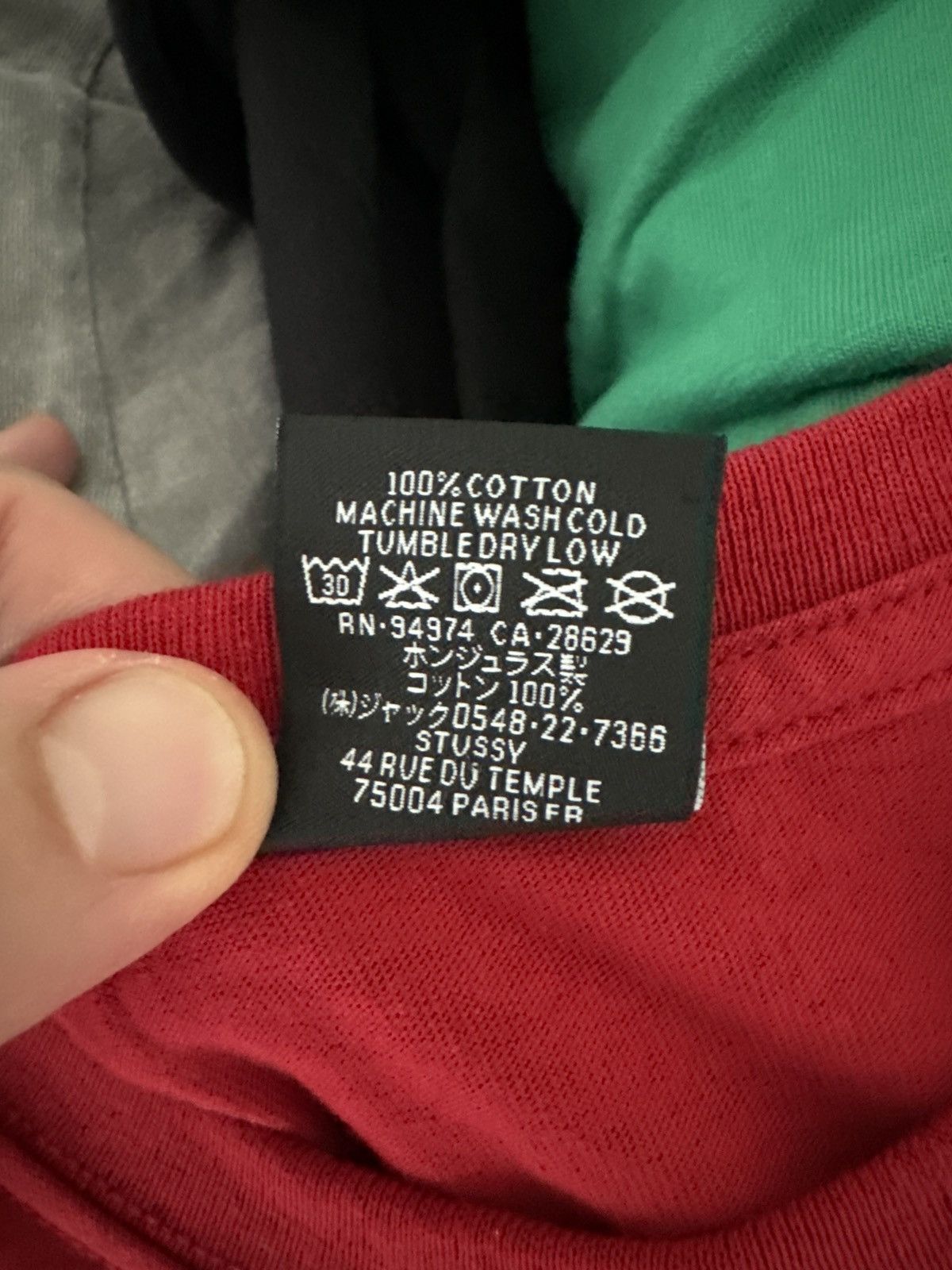 Stussy Stussy double S logo tee Size US XL / EU 56 / 4 - 2 Thumbnail