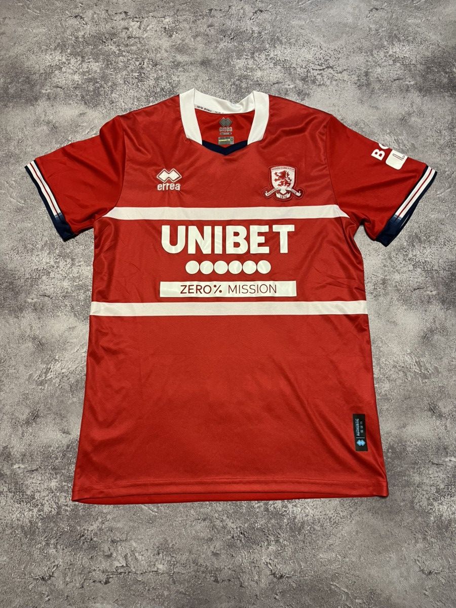 Errea Middlesbrough Errea 2023/2024 soccer jersey Size US S / EU 44-46 / 1 - 1 Thumbnail