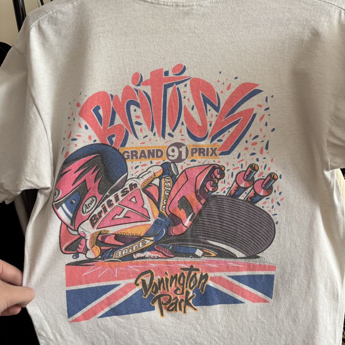 Vintage Vintage Grant Prix SS91 T-Shirt British Grunge Punk ERD Size US S / EU 44-46 / 1 - 4 Thumbnail