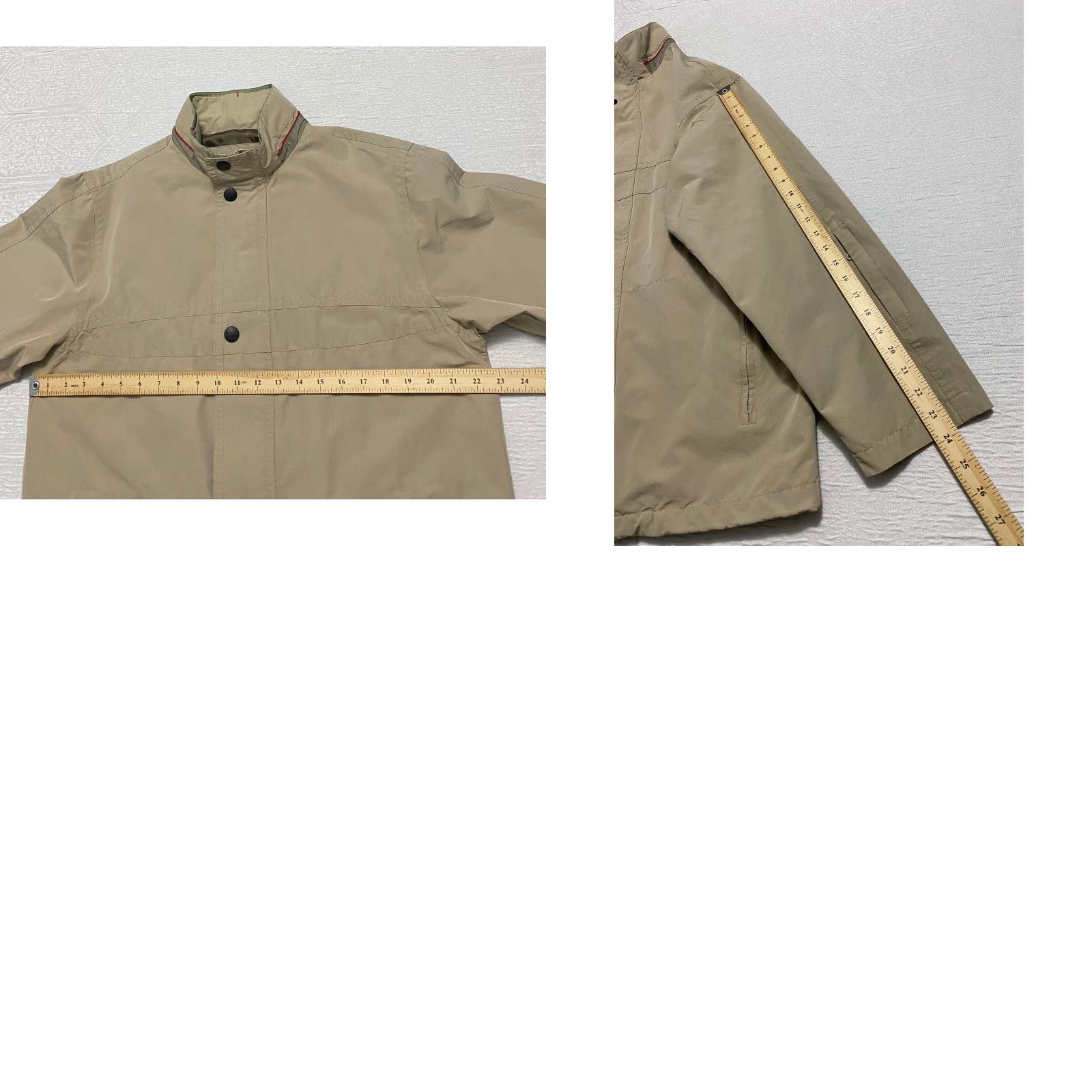 Vintage RFT by Rainforest Mens Jacket Full Zip Button Up Beige Khaki Coat Medium Coat Size US M / EU 48-50 / 2 - 9 Thumbnail