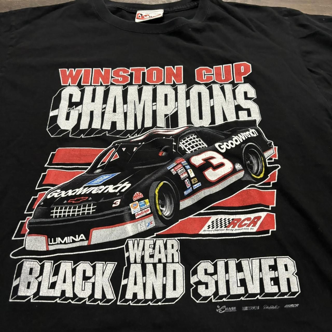Chase Authentics Vintage Winston Cup Champions Dale Earnhardt Jr T Shirt 90s Size US M / EU 48-50 / 2 - 1 Thumbnail