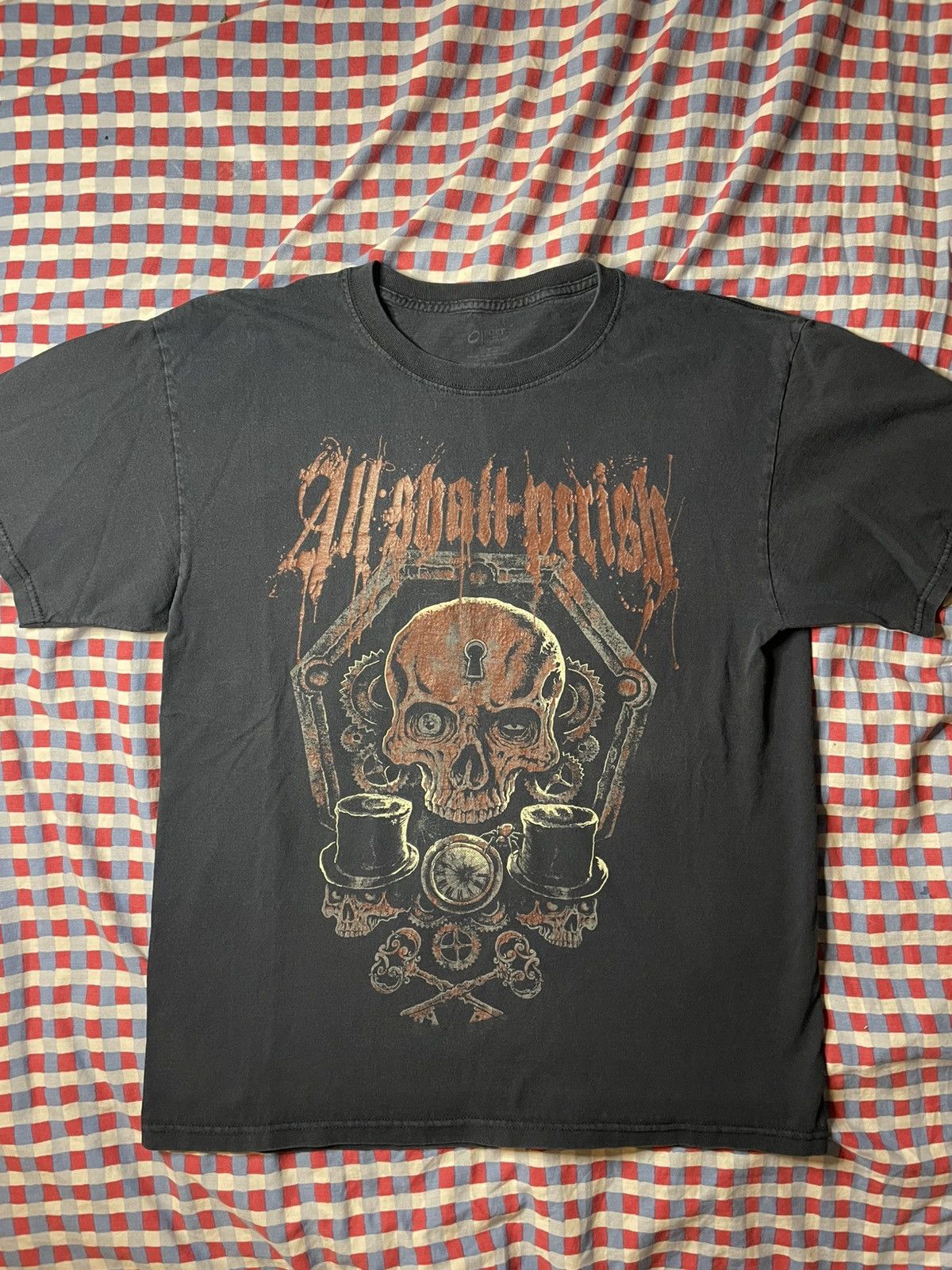 Vintage Vintage 2010s All shall perish shirt Size US L / EU 52-54 / 3 - 1 Thumbnail