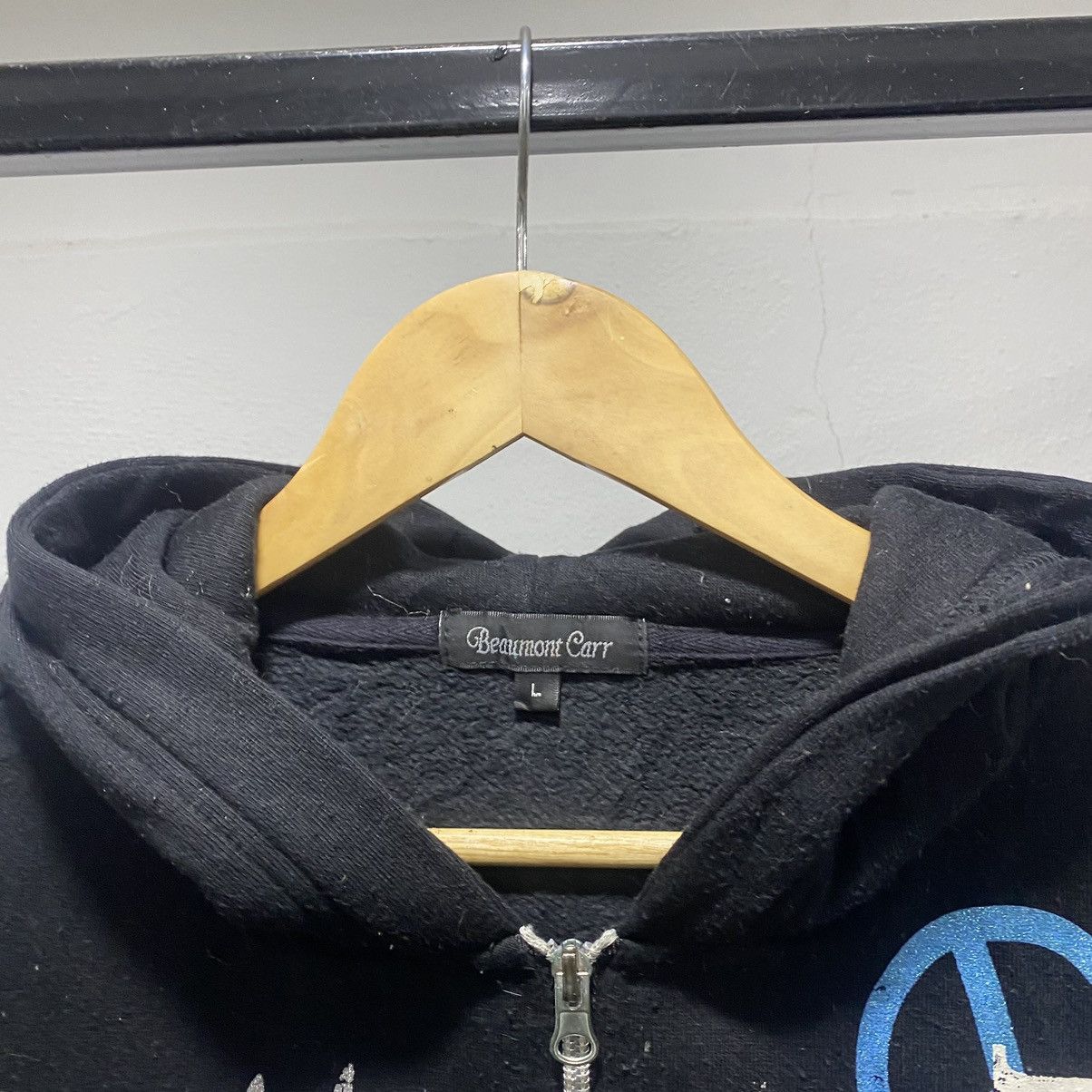 Japanese Brand Sick☠️ Beaumont Carr Poem Wording Zipper Hoodie Punk Grunge Size US L / EU 52-54 / 3 - 4 Thumbnail