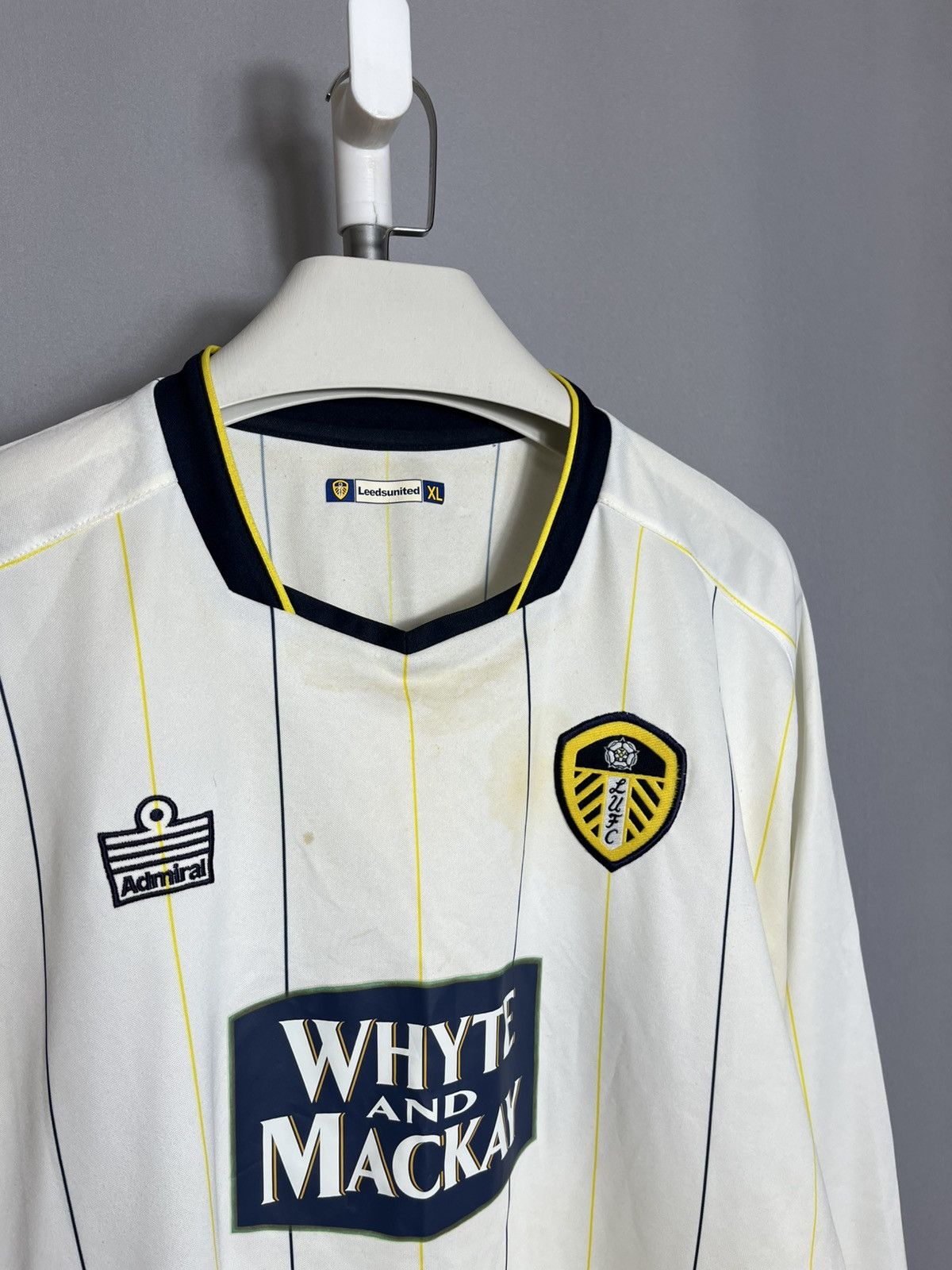 Other Admiral Leeds United FC 2005/2006 Long Sleeve Home Shirt Men Size US XL / EU 56 / 4 - 2 Thumbnail