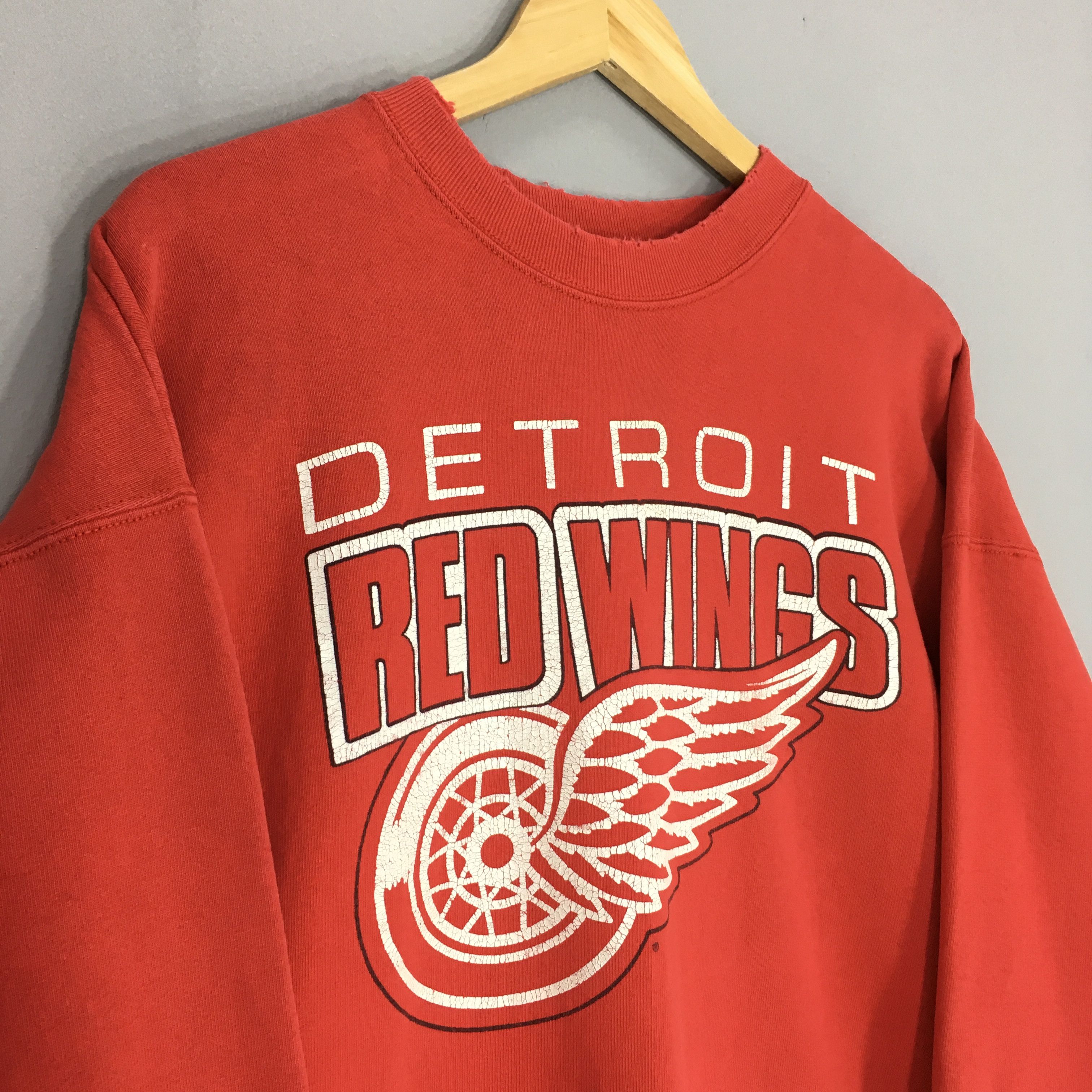 NHL Vintage Detroit Red Wings NHL Sweatshirt XLarge Size US XL / EU 56 / 4 - 3 Thumbnail
