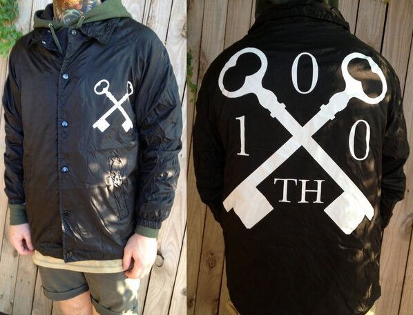 Vintage Hundredth Keys Windbreaker Size US XL / EU 56 / 4 - 5 Thumbnail