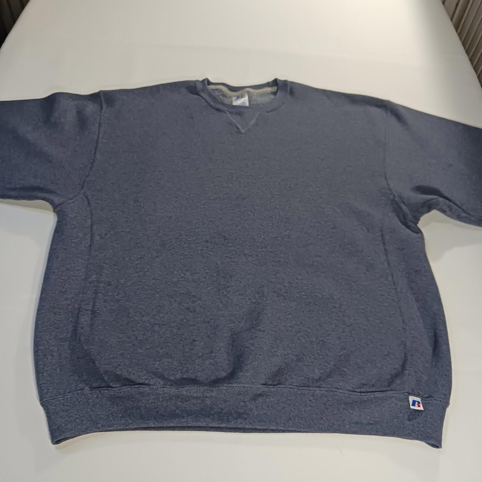 Russell Athletic Russell Athletic Men's Cotton Bluish Gray Sweatshirt XL Size US XL / EU 56 / 4 - 8 Thumbnail