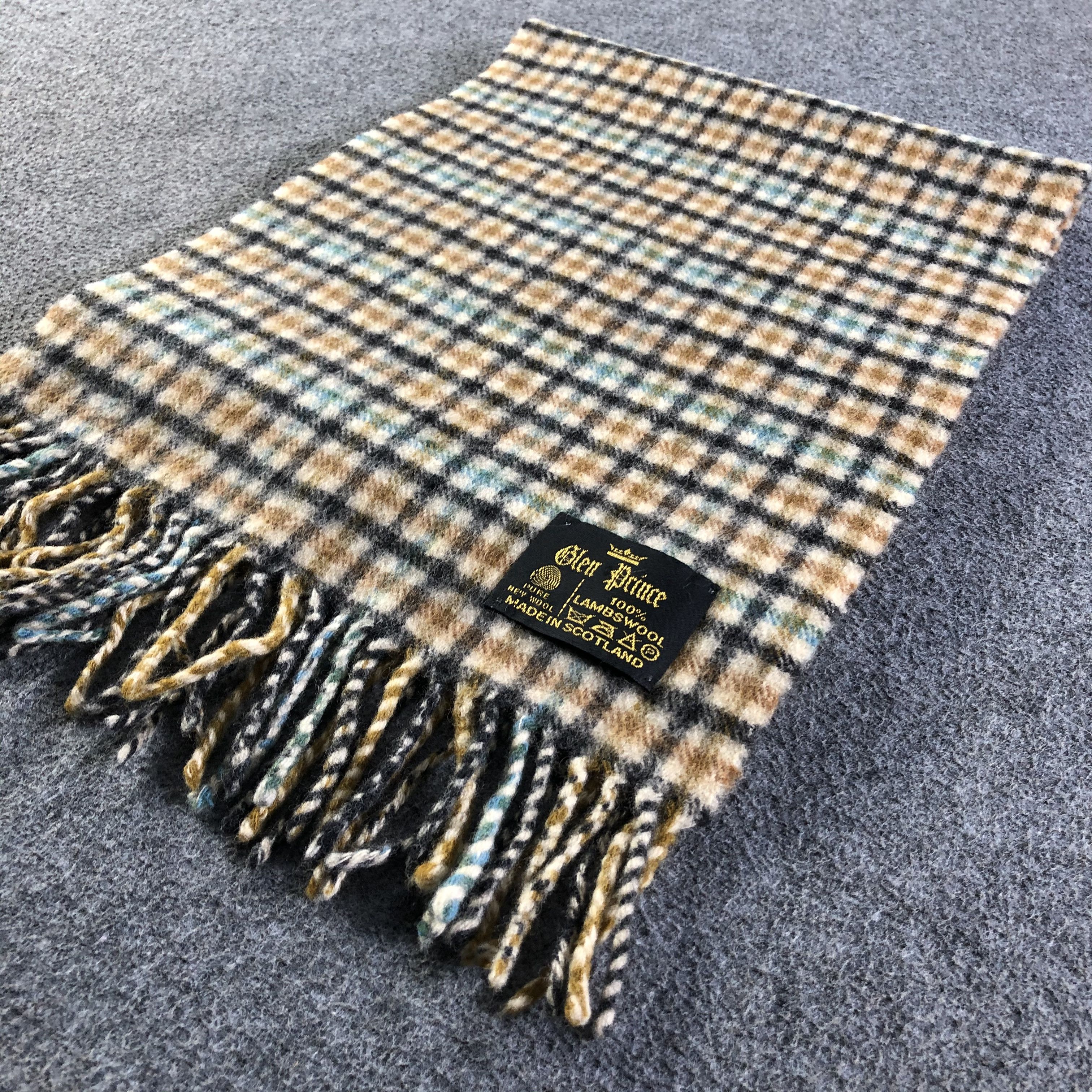 Vintage Glen Prince Scarf / Muffler / Neckwear P609 Size ONE SIZE - 4 Thumbnail