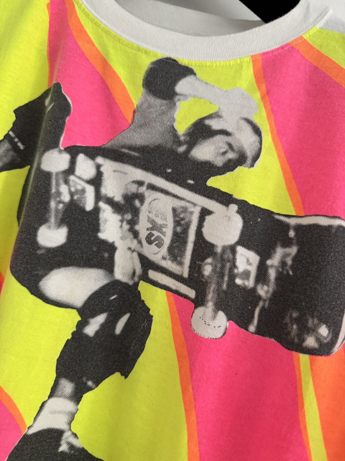 Vintage *RARE* EXS VINTAGE 80s LA CALIFORNIA EXSTREAM SKATE DENIM Size US L / EU 52-54 / 3 - 4 Thumbnail