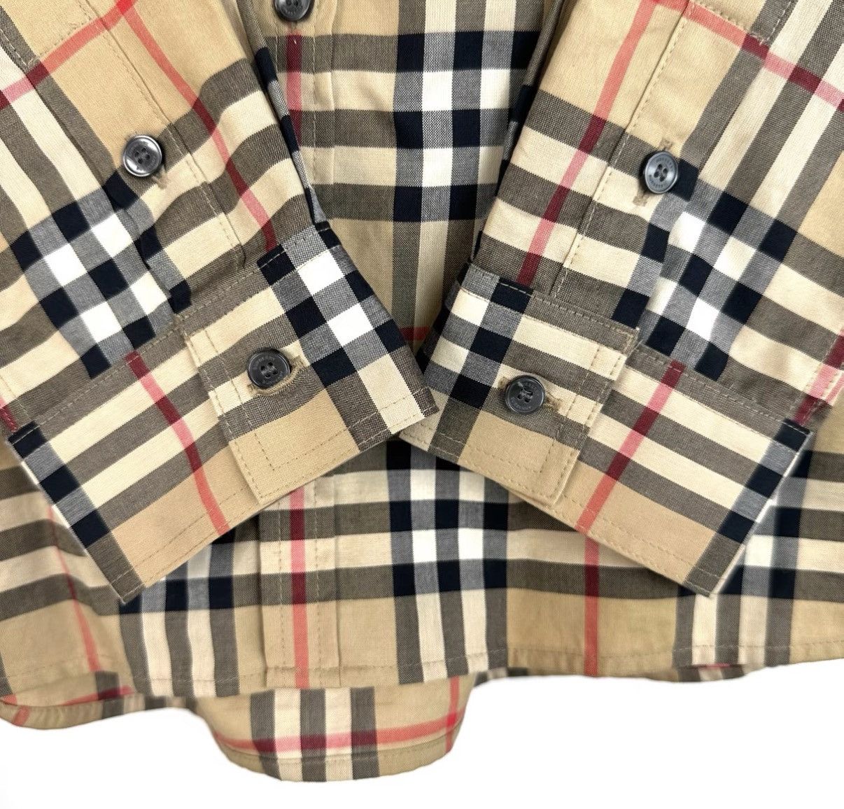 Burberry Burberry Classic Check Long Sleeve Shirt K12 Size US XS / EU 42 / 0 - 6 Thumbnail