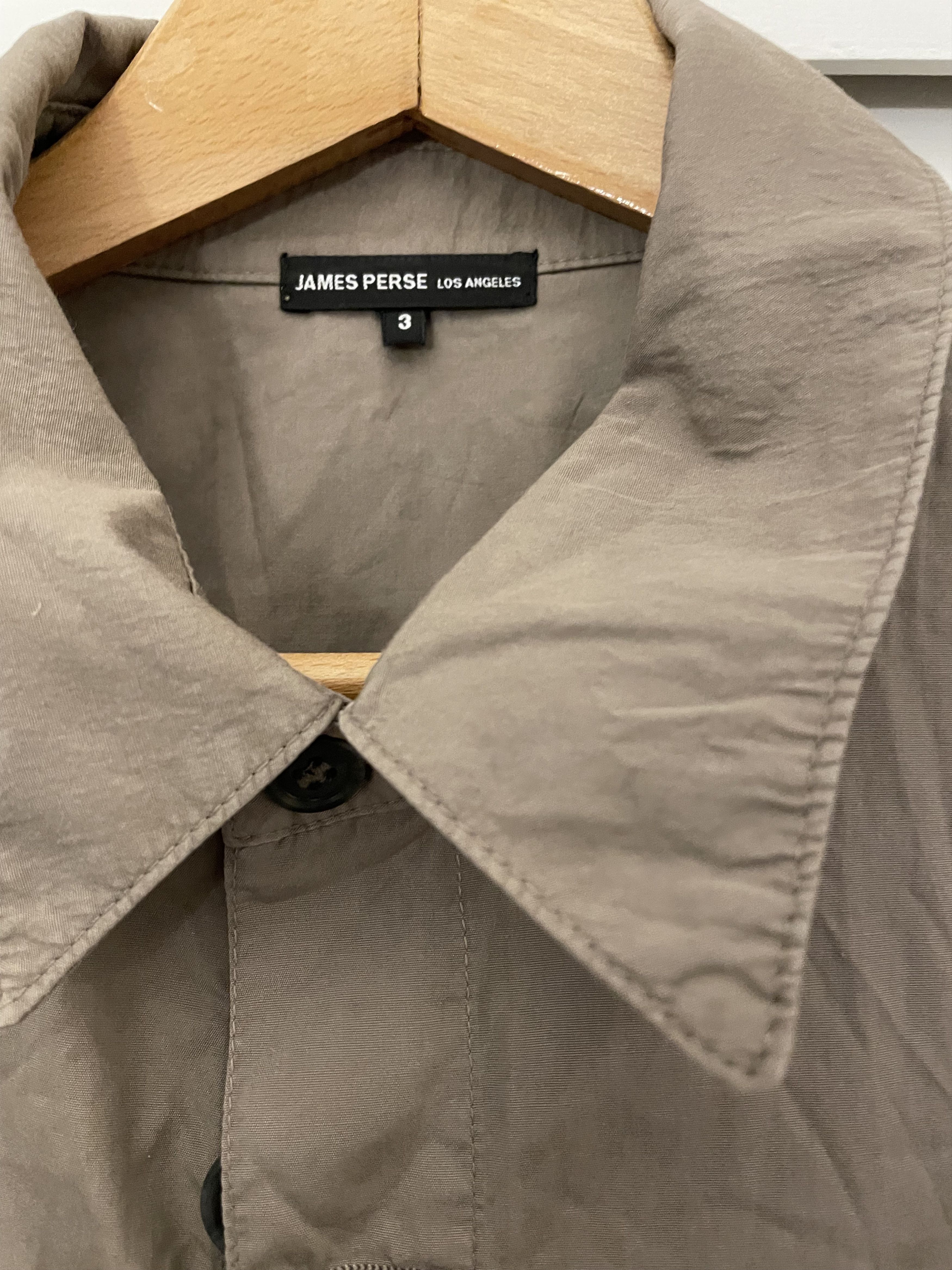 James Perse James Perse khaki shacket/shirt Size US L / EU 52-54 / 3 - 2 Thumbnail
