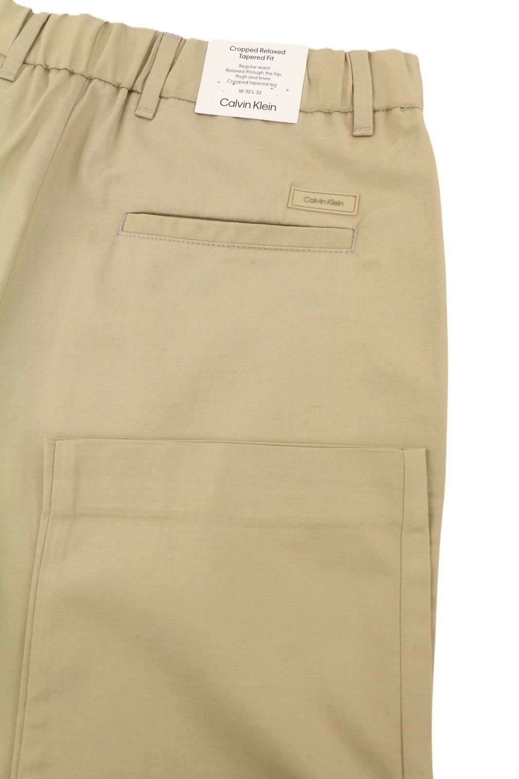 Calvin Klein PIECE DYED TENCEL W32/L32 Relaxed Trousers 87459 Size US 32 / EU 48 - 5 Thumbnail