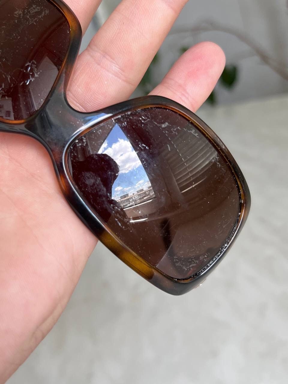 Dolce & Gabbana × Vintage Y2K Dolce & Gabbana Sunglasses Rhinestone Strass 2000s Wrap Size ONE SIZE - 5 Thumbnail