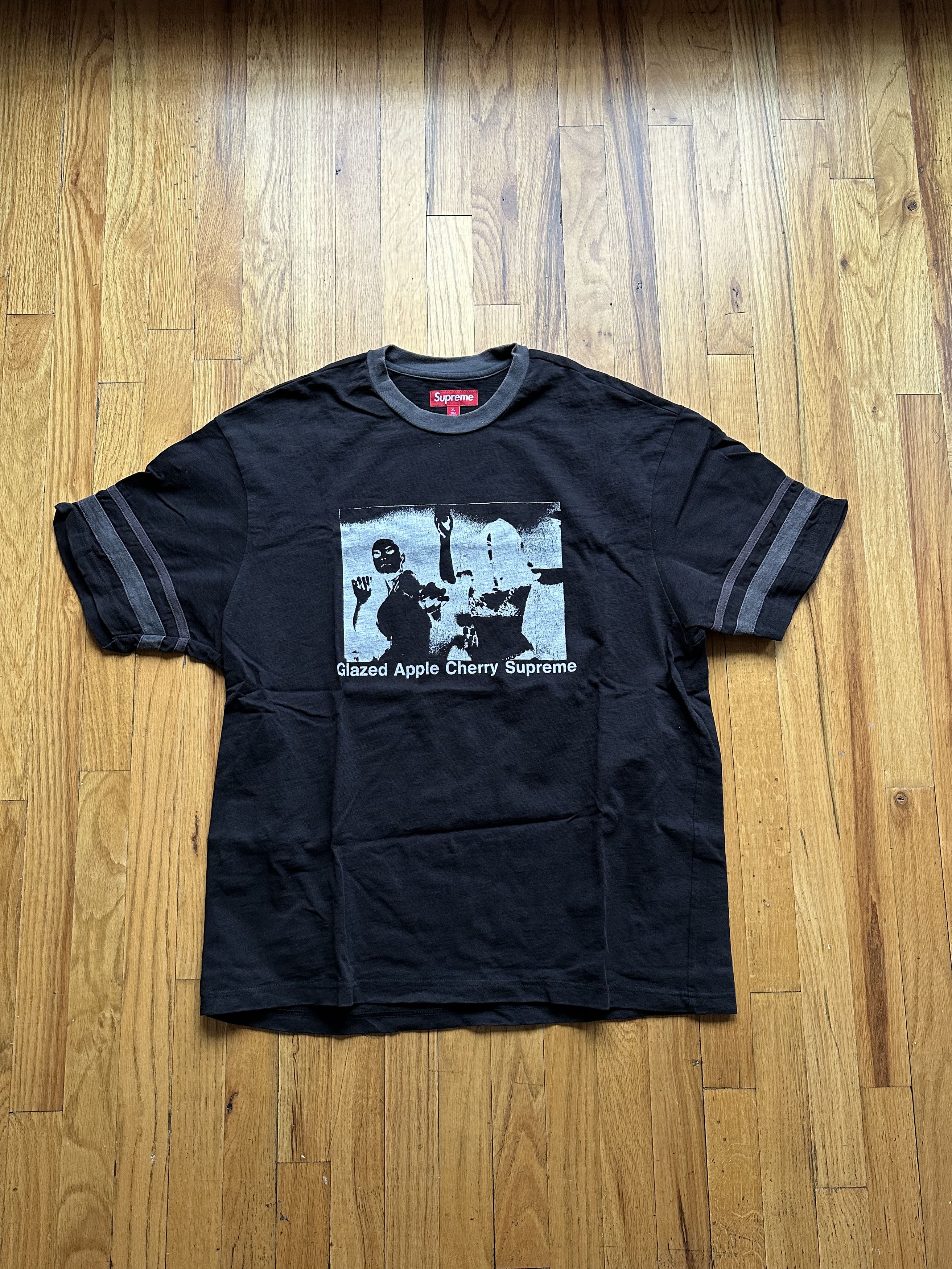 Lサイズ Supreme Glazed Athletic S/S Top 黒 Supreme Glazed Athletic S S Top (FW23) - $88