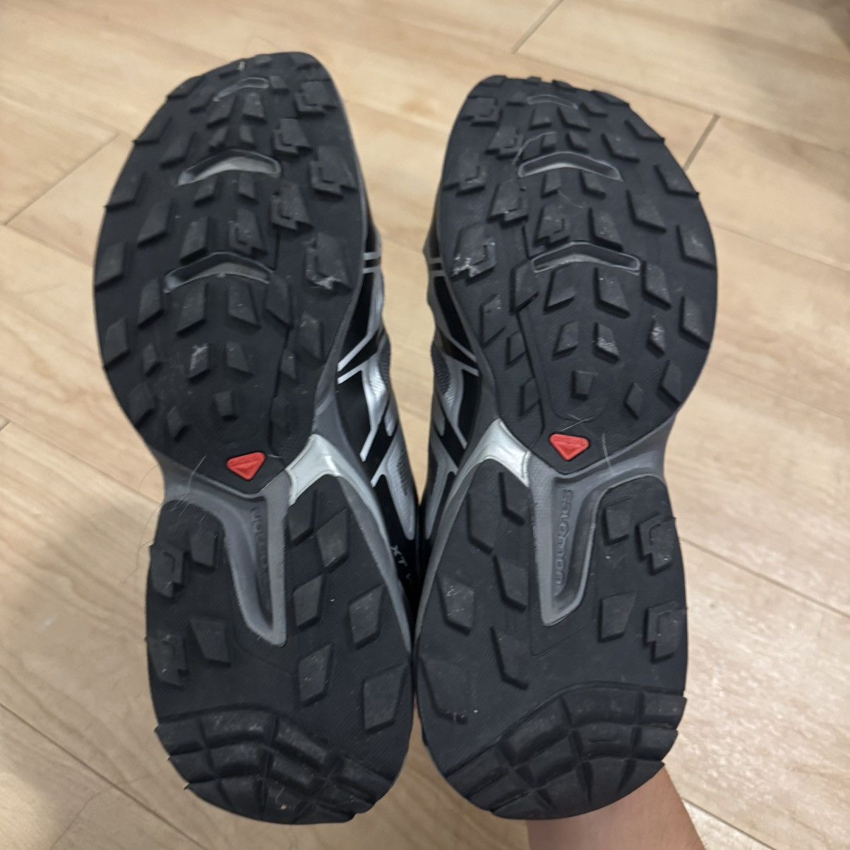 Salomon Black and silver Saloman XT Wings 2 Size US 11.5 / EU 44-45 - 6 Thumbnail