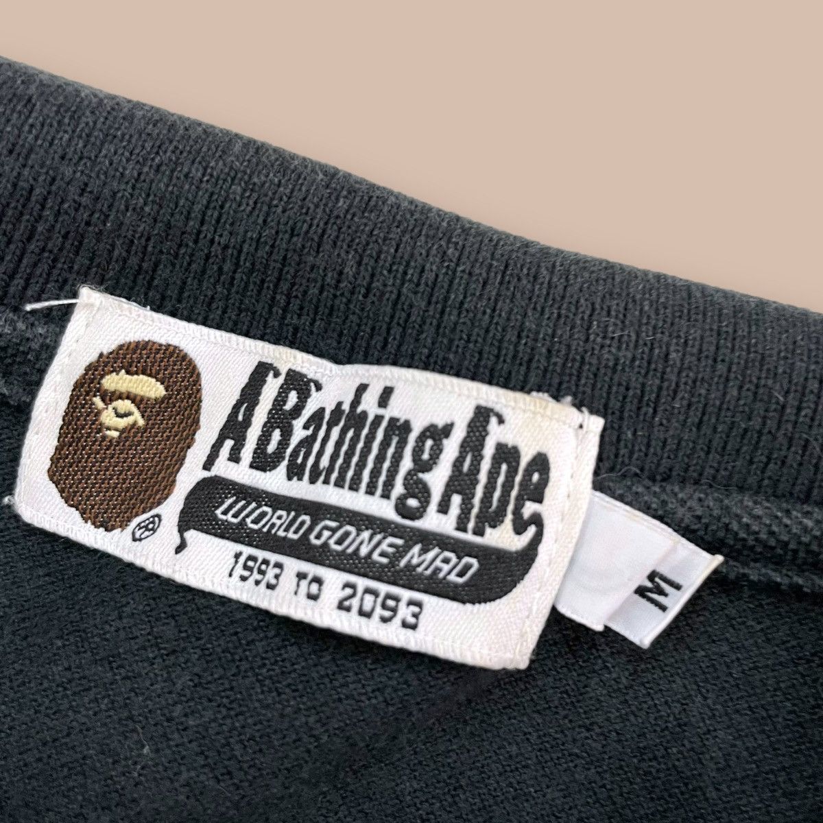 Bape A Bathing Ape Two Tones Polo Shirt Size US M / EU 48-50 / 2 - 10 Thumbnail