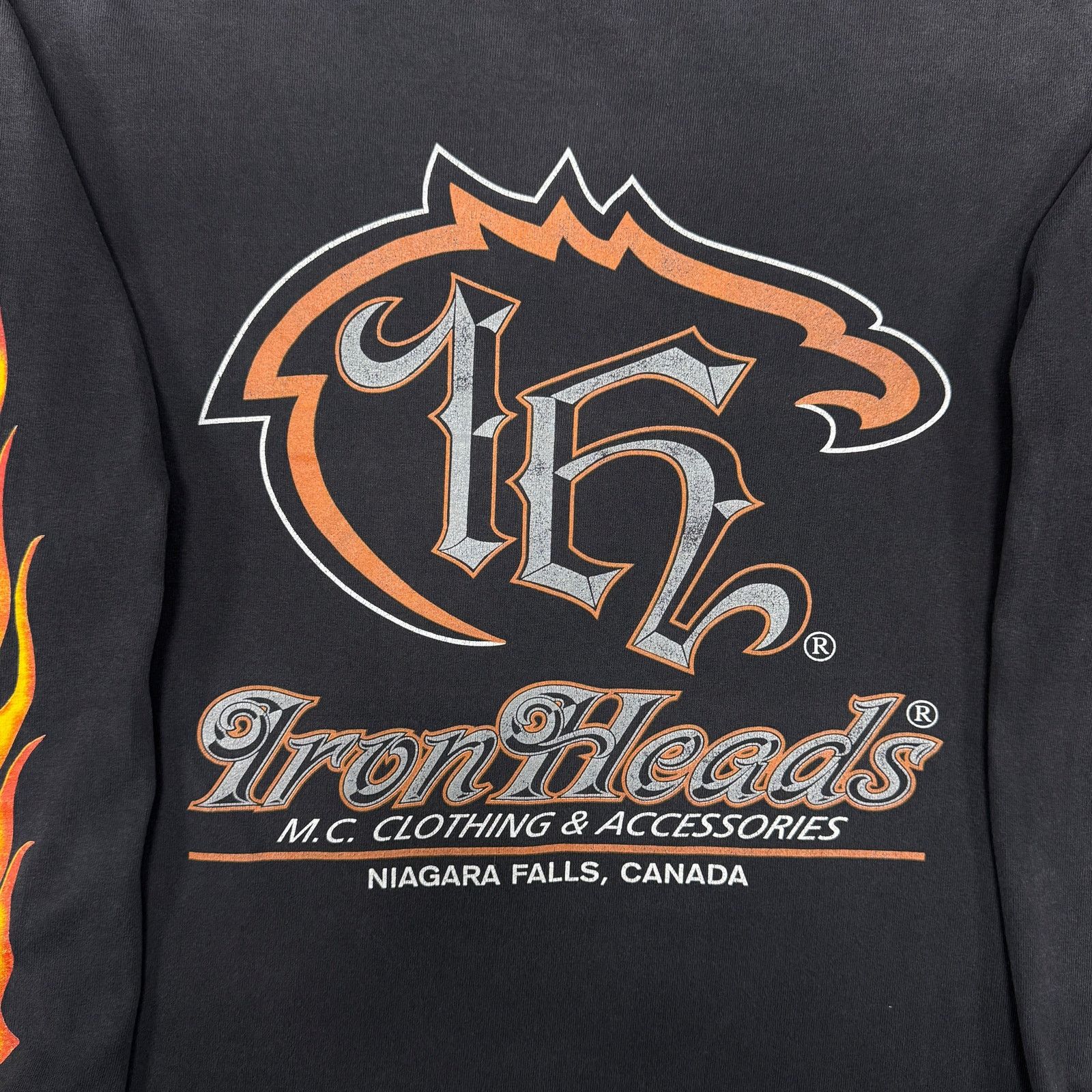 Harley Davidson Vintage Harley Davidson Flame Longsleeve Size US M / EU 48-50 / 2 - 4 Thumbnail