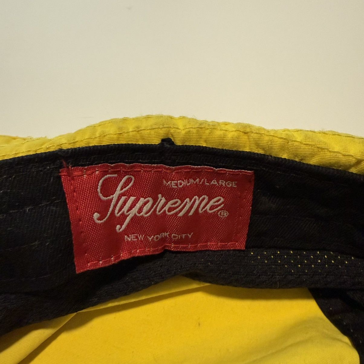 Supreme SS21 Yellow Reflective Zip Crusher Bucket Hat Size ONE SIZE - 5 Thumbnail