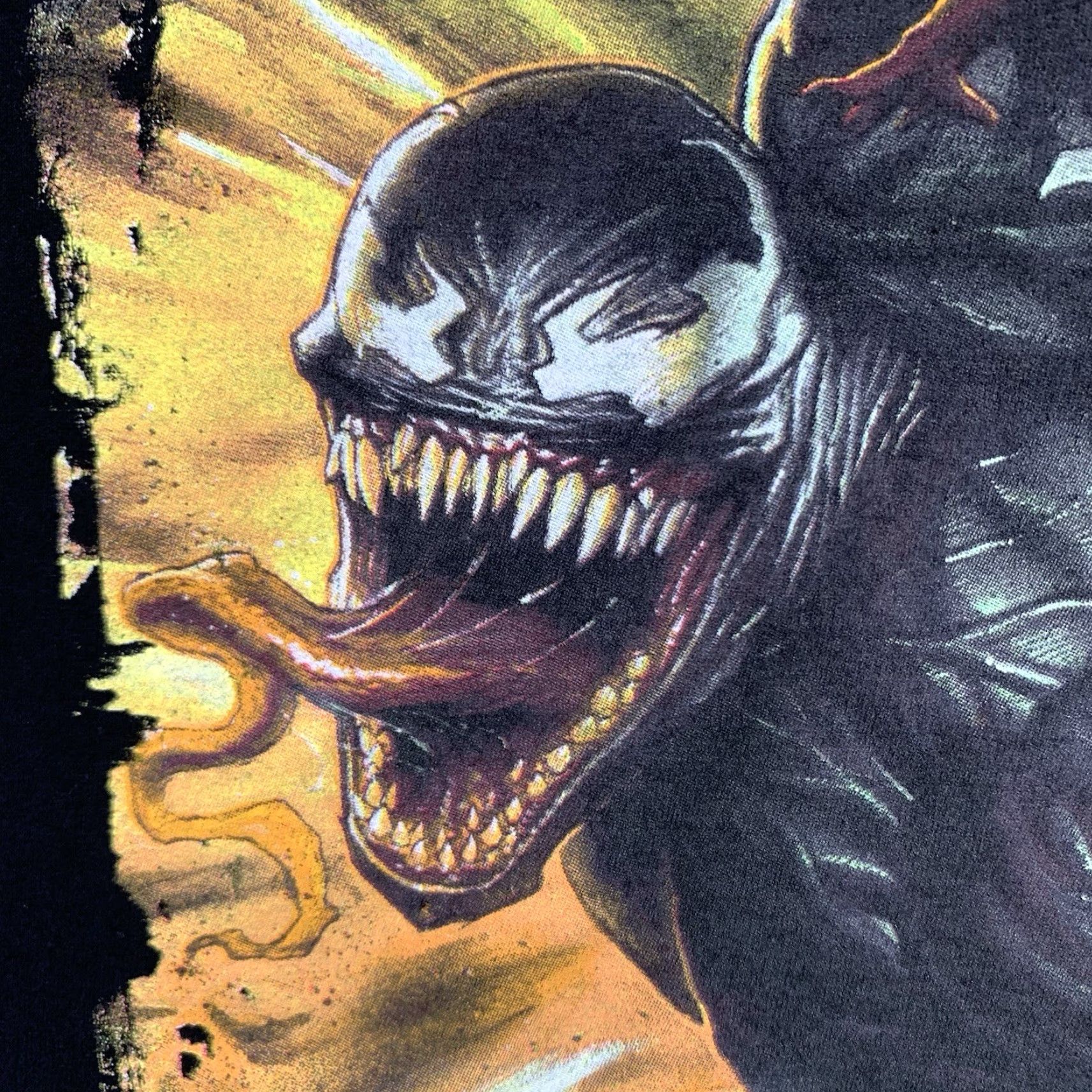 Vintage VINTAGE Marvel Mens T-Shirt XL Spider-Man Venom Graphic Short Sleeve Black Cotton Comics 2020s Size US XL / EU 56 / 4 - 7 Thumbnail