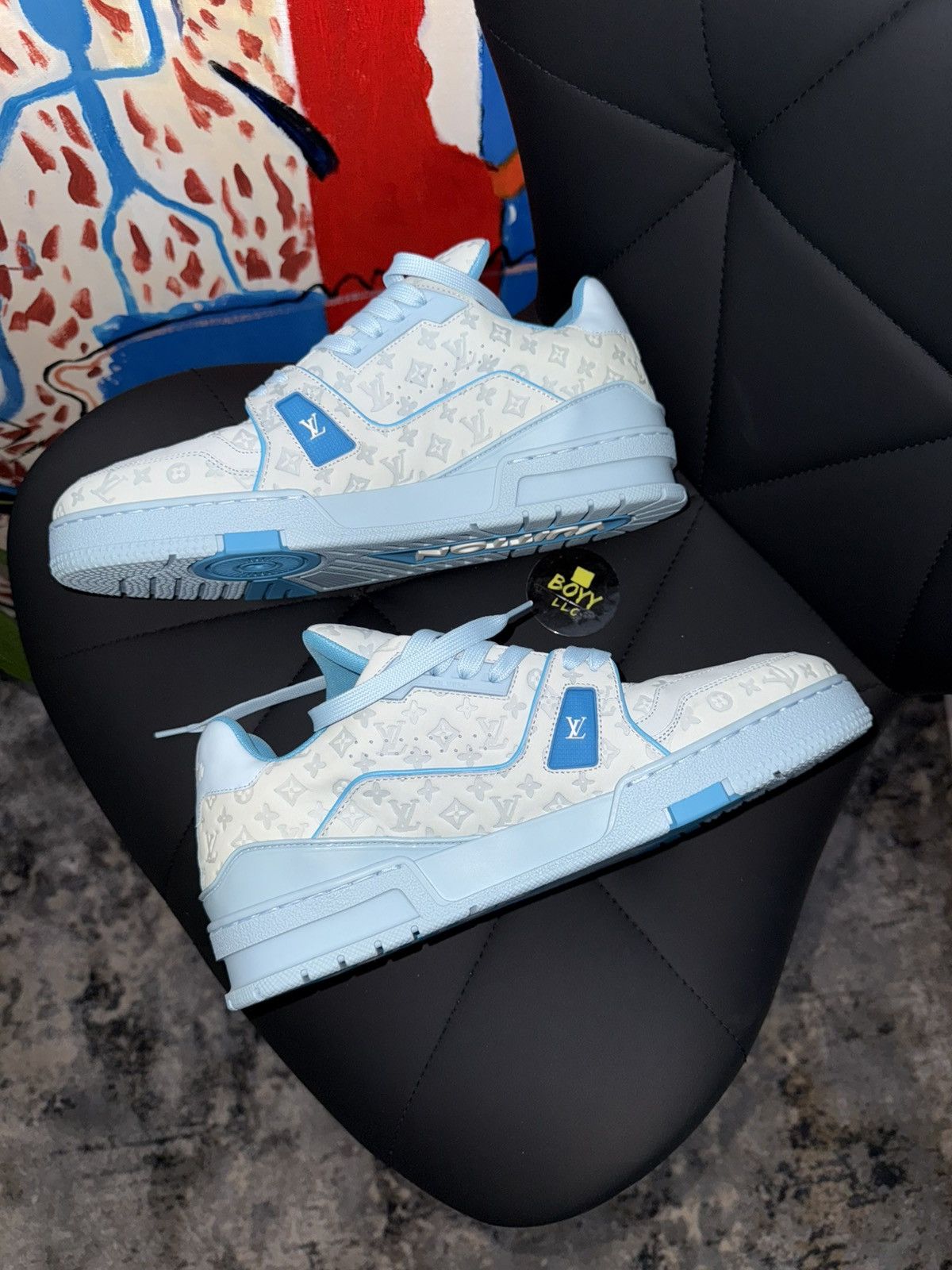 Louis Vuitton Louis Vuitton x Tyler monogram sneakers lv8 Size US 10 / EU 43 - 6 Thumbnail