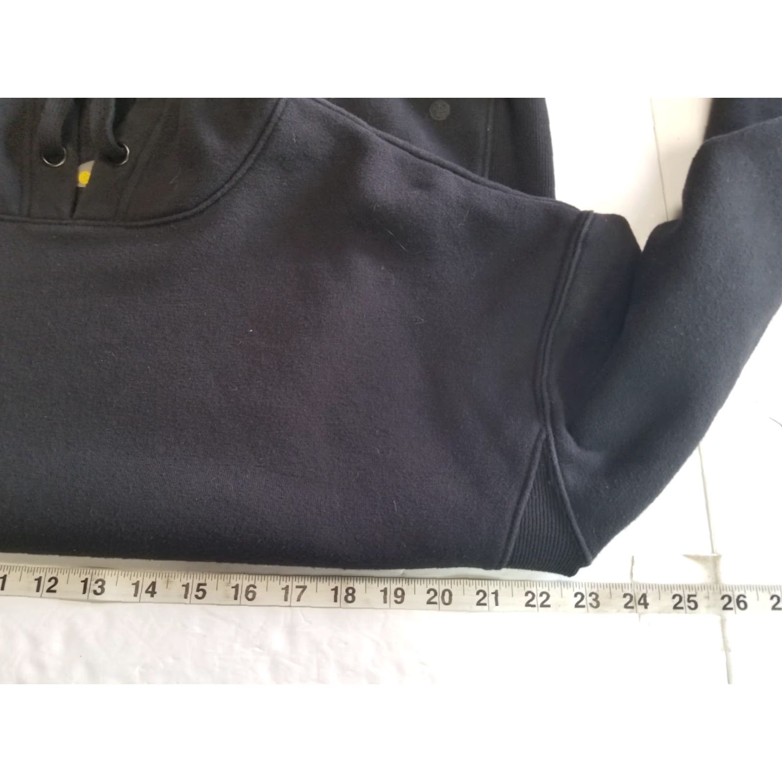 Vintage Zella Women's Hoodie Pullover Black Size Small Long Sleeve Hooded Size S / US 4 / IT 40 - 4 Thumbnail