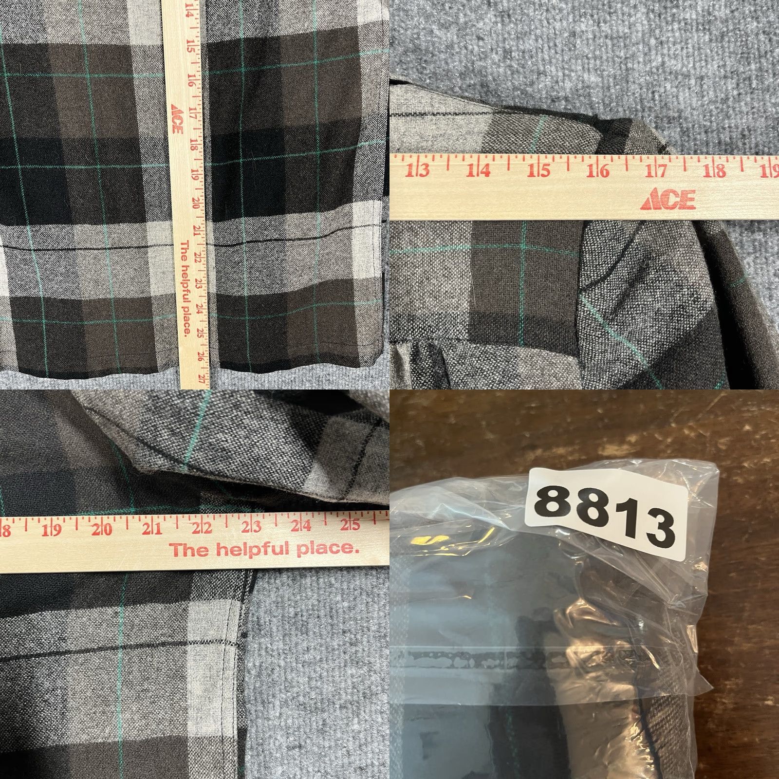 Pendleton VINTAGE Pendleton Jacket Shirt Womens L Black Wool Plaid 40s 50s 49er Shacket Rockabilly Decade 1950s Mens Womens Boys Girls Size L / US 10 / IT 46 - 9 Thumbnail