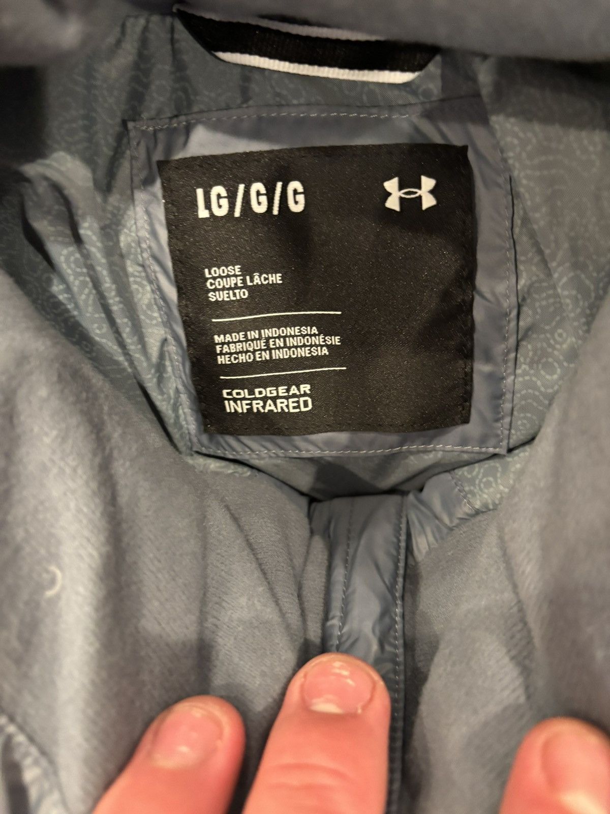 Under Armour UA CGI down puffer JKT Size US L / EU 52-54 / 3 - 4 Thumbnail