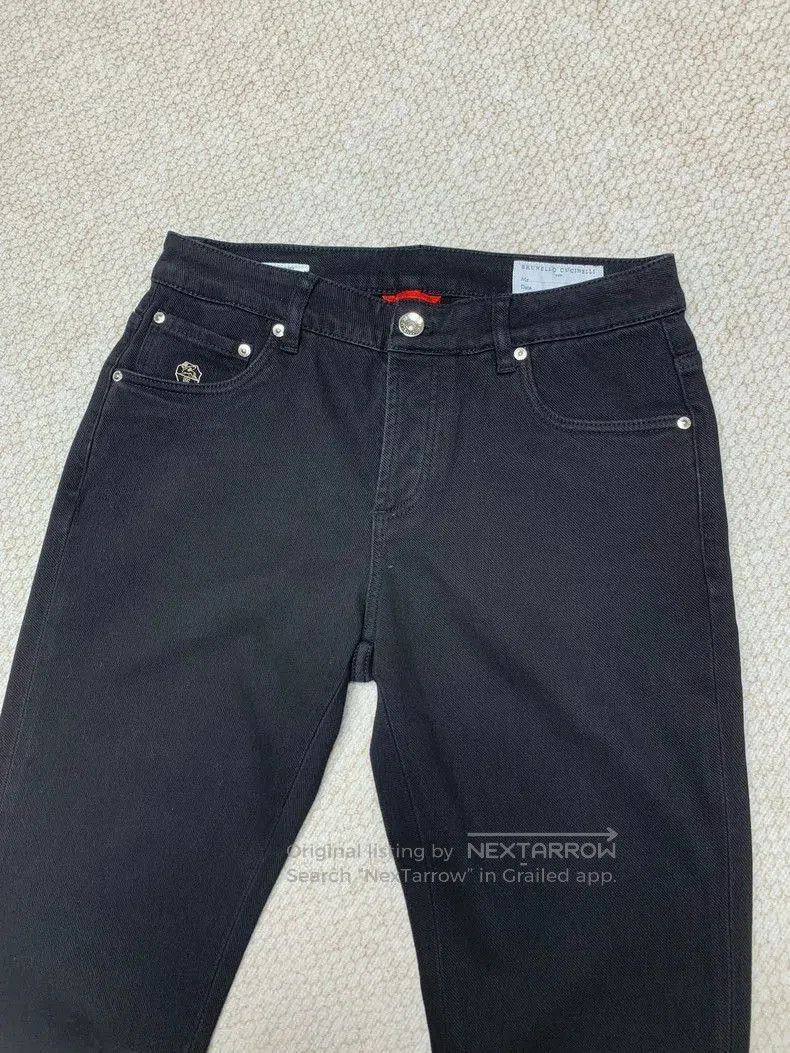 Brunello Cucinelli Brunello Cucinelli Black Men's Jeans. Size US 31 - 1 Thumbnail