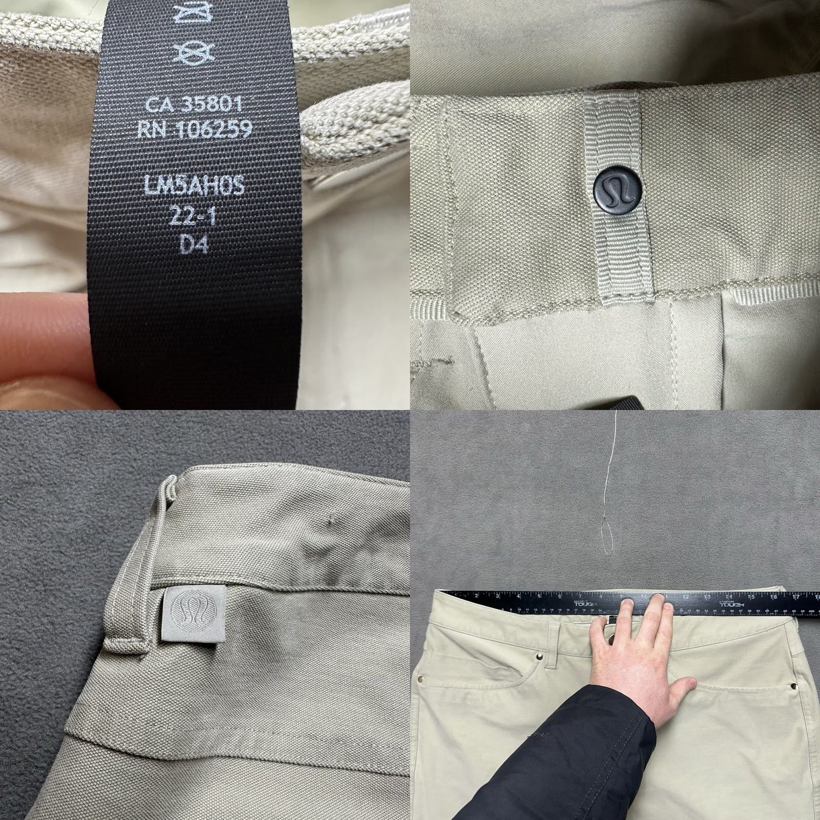 Lululemon Lululemon Pants Mens 32 Beige ABC Crop Relaxed Fit Utilitech LM5AH0S EUC Pants Mens 32 Beige ABC Crop Relaxed Fit Utilitech LM5AH0S EUC Size US 32 / EU 48 - 8 Thumbnail