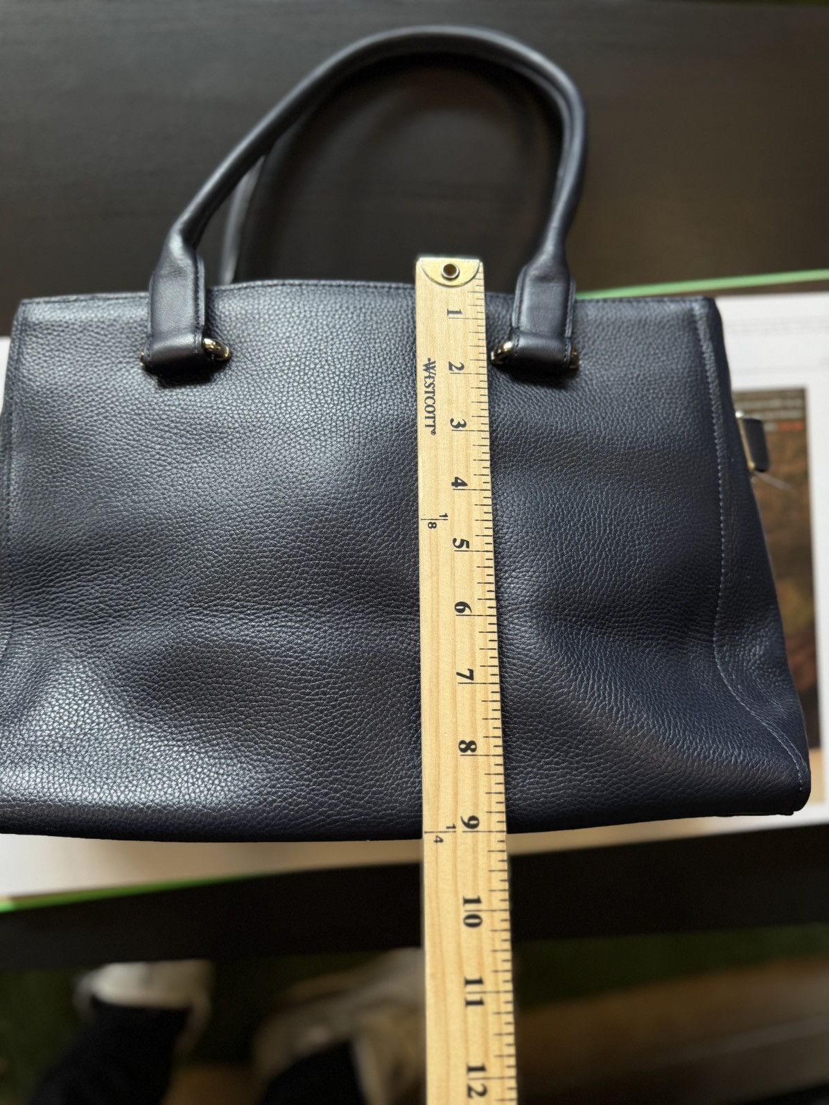 Coach Women’s Purse Black Coach Leather Shoulder Bag Size ONE SIZE - 8 Thumbnail