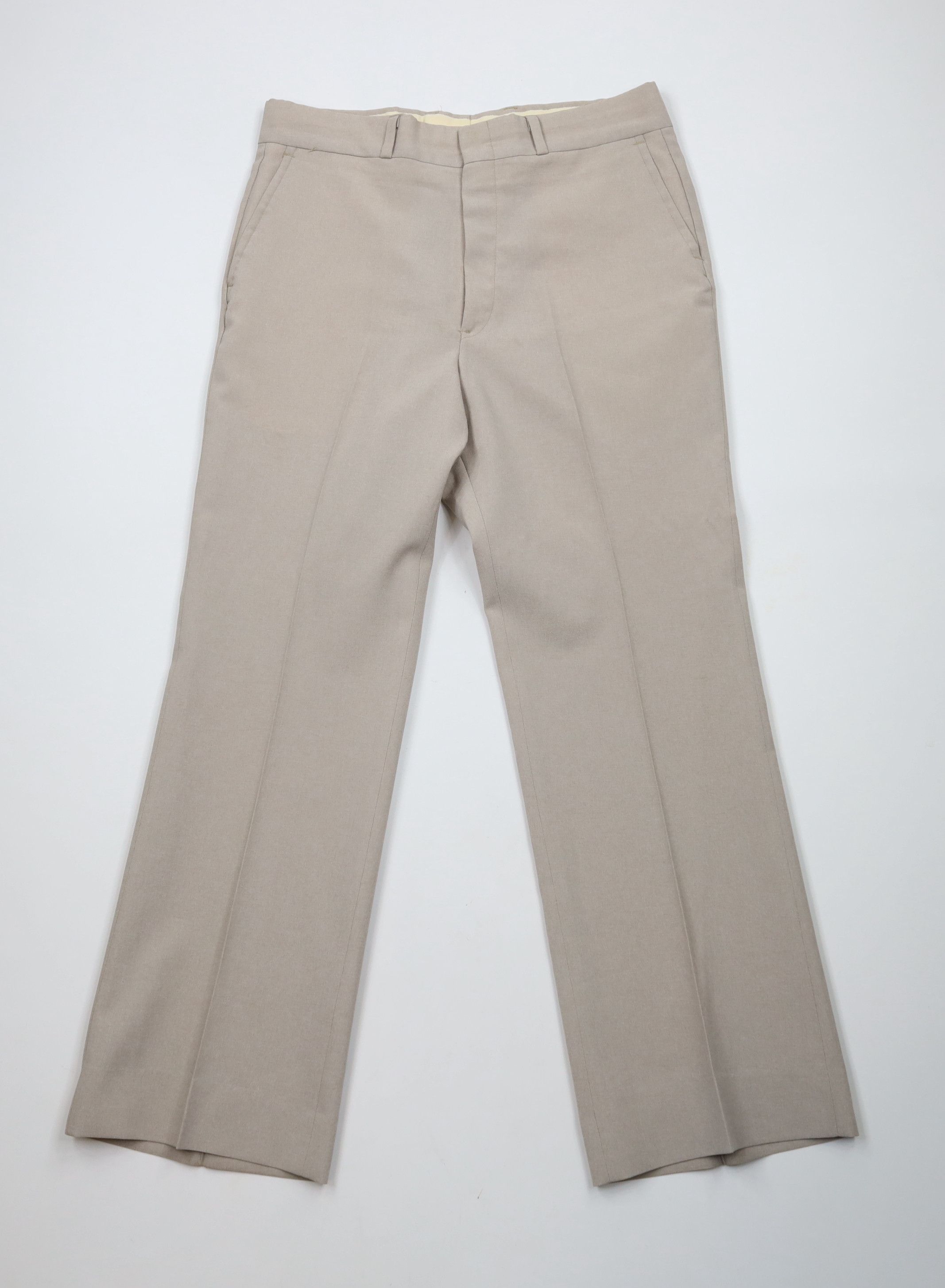 Vintage Vintage 60s 70s Streetwear Bell Bottoms Chino Pants USA Size US 34 / EU 50 - 1 Thumbnail
