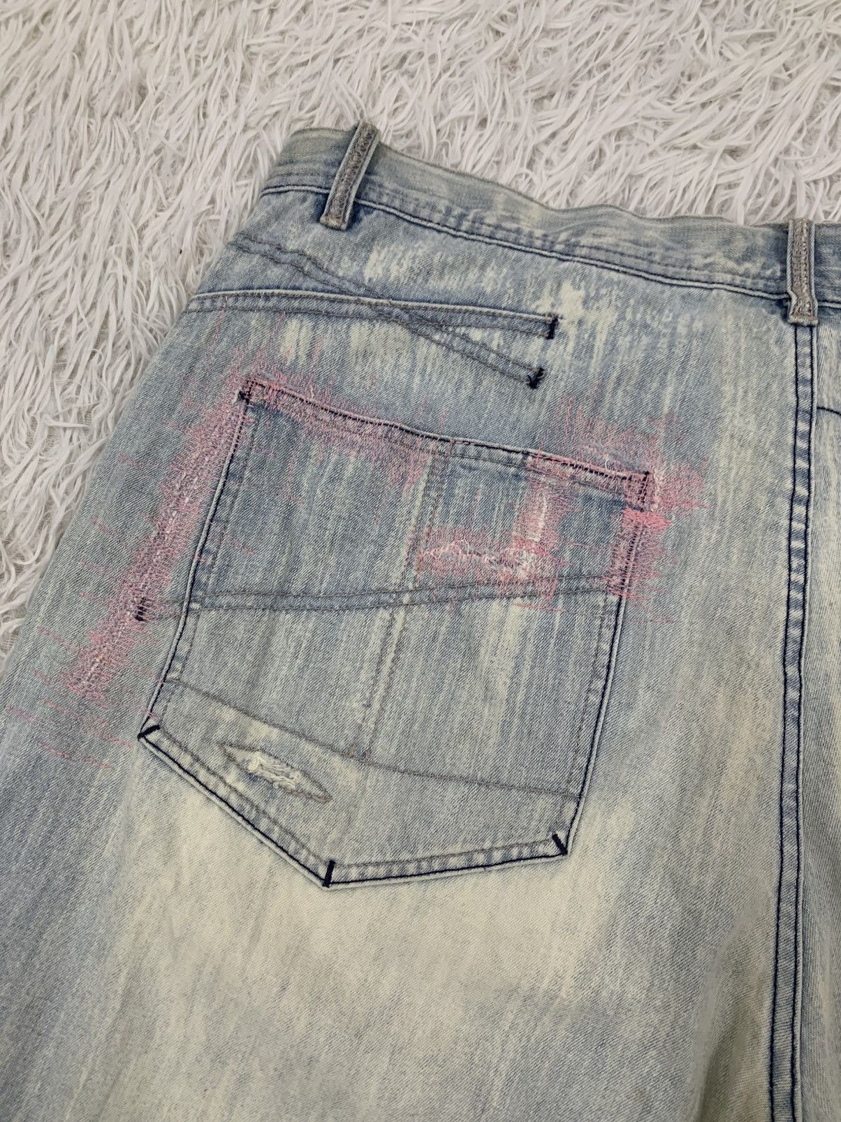 Pelle Pelle Pelle Pelle Marc Buchanan Denim Short Pant Size US 41 - 10 Thumbnail