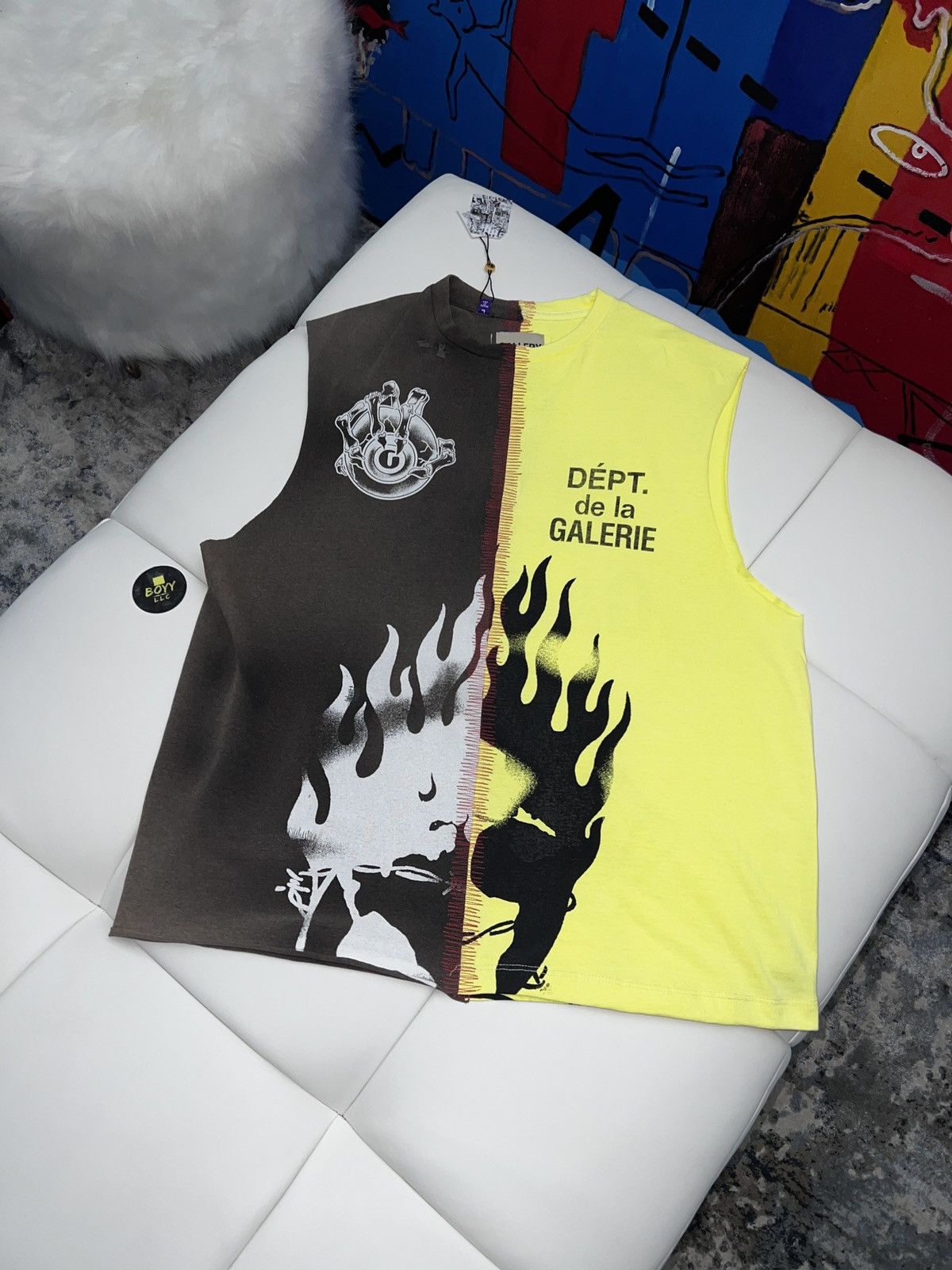 Gallery Dept. Gallery dept retouche cut off t shirt Size US L / EU 52-54 / 3 - 1 Thumbnail