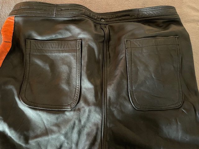 Other David Samuel Menkes Custom Leatherwear/Motorcycle Pants. Size US 38 / EU 54 - 7 Thumbnail