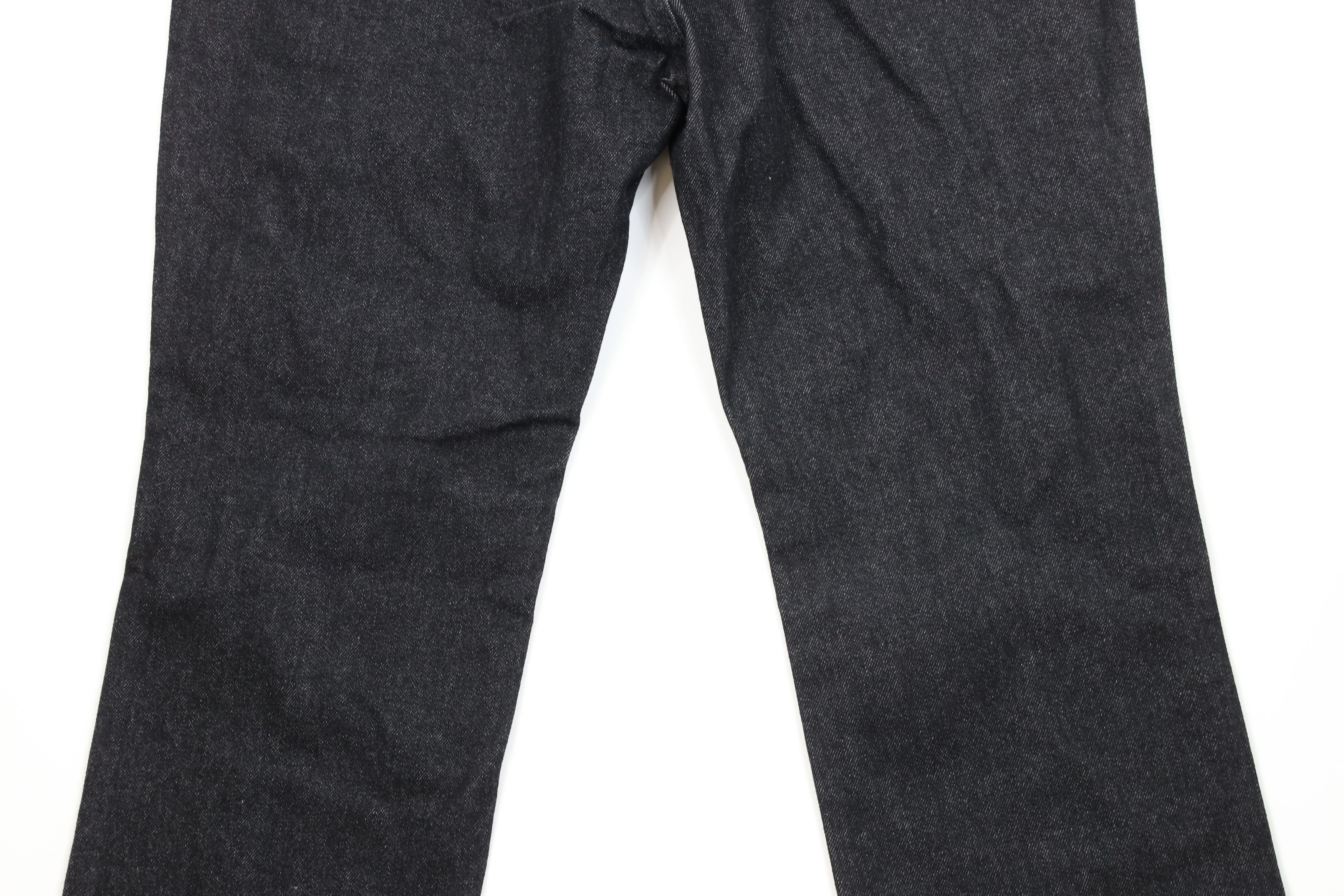 Vintage Vintage 90s Streetwear Wide Leg Denim Jeans Black Cotton Size US 38 / EU 54 - 10 Thumbnail