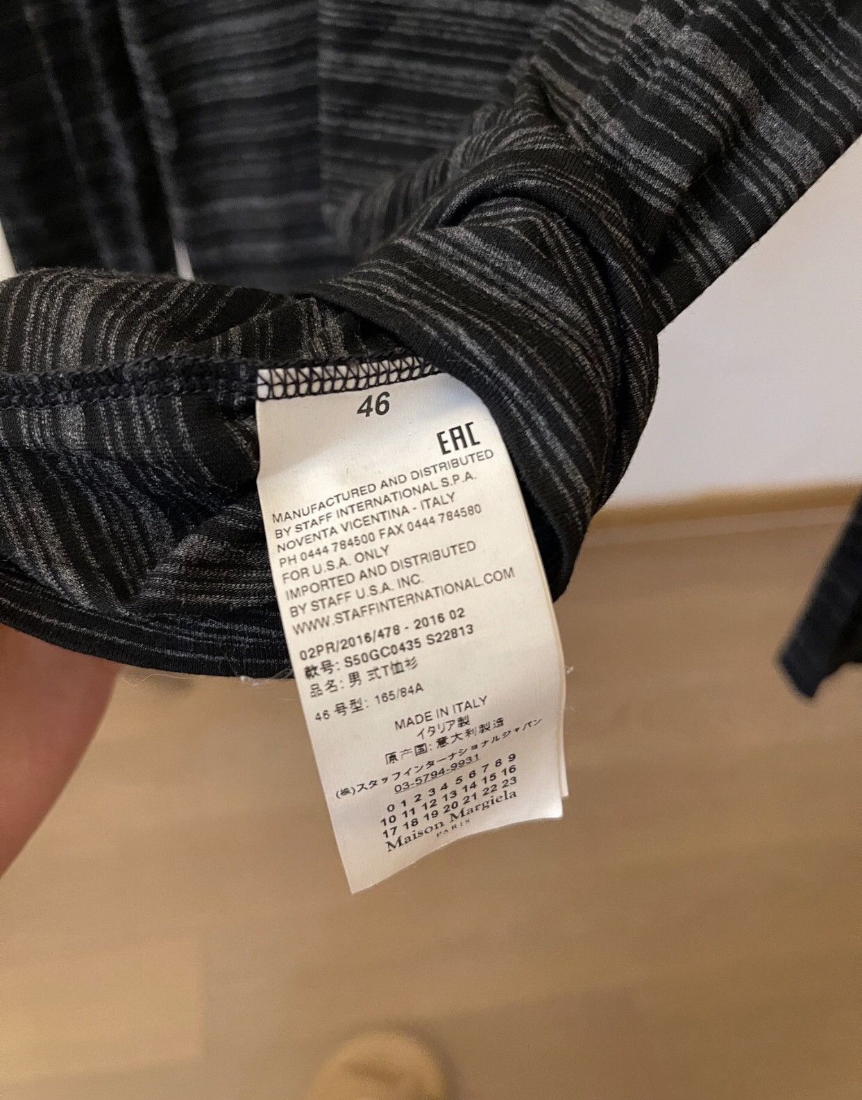 Maison Margiela Maison Margiela 16ss long sleeved 2410-Nextarrow 
