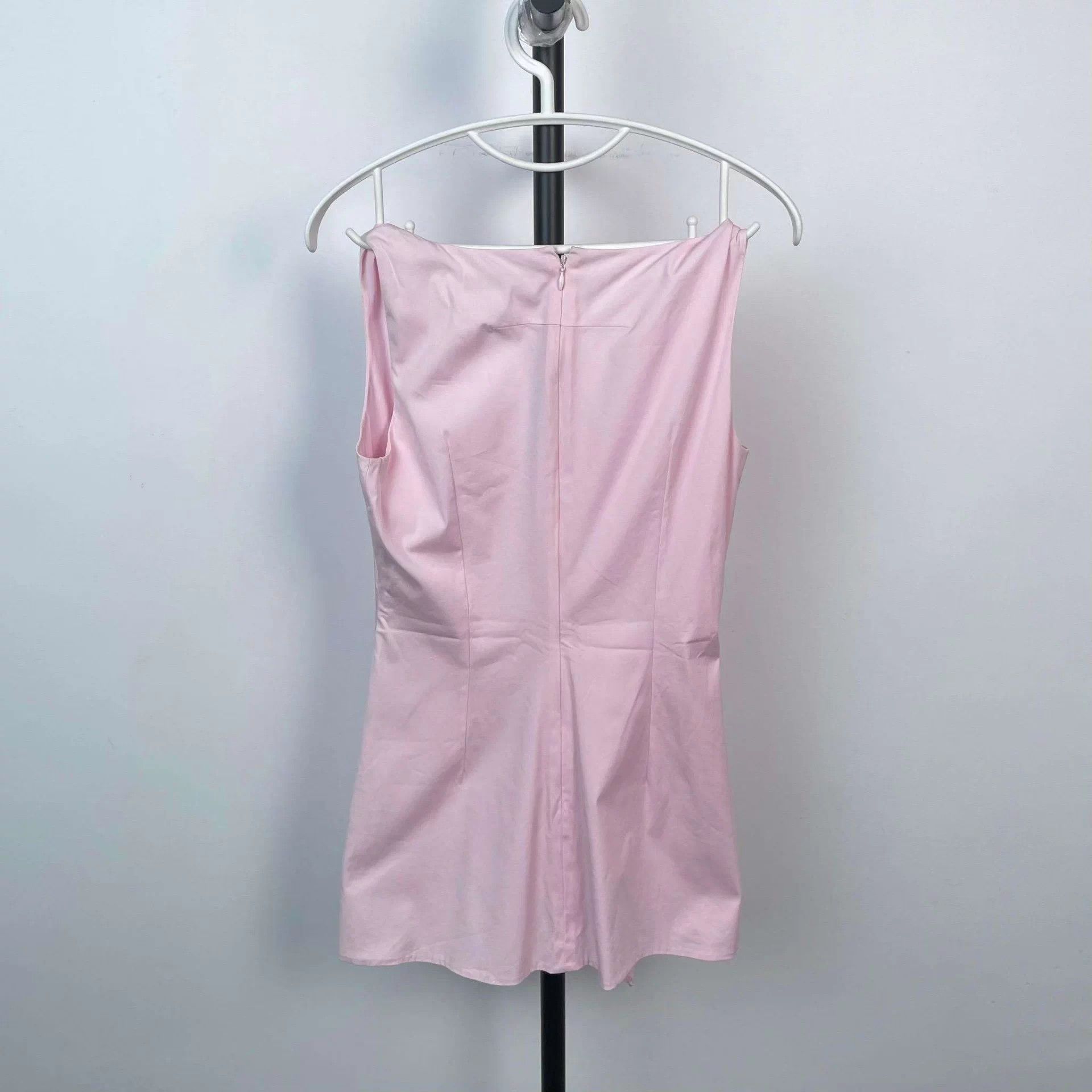 Dior Dior V-neck pink dress 36 Size XS / US 0-2 / IT 36-38 - 2 Thumbnail