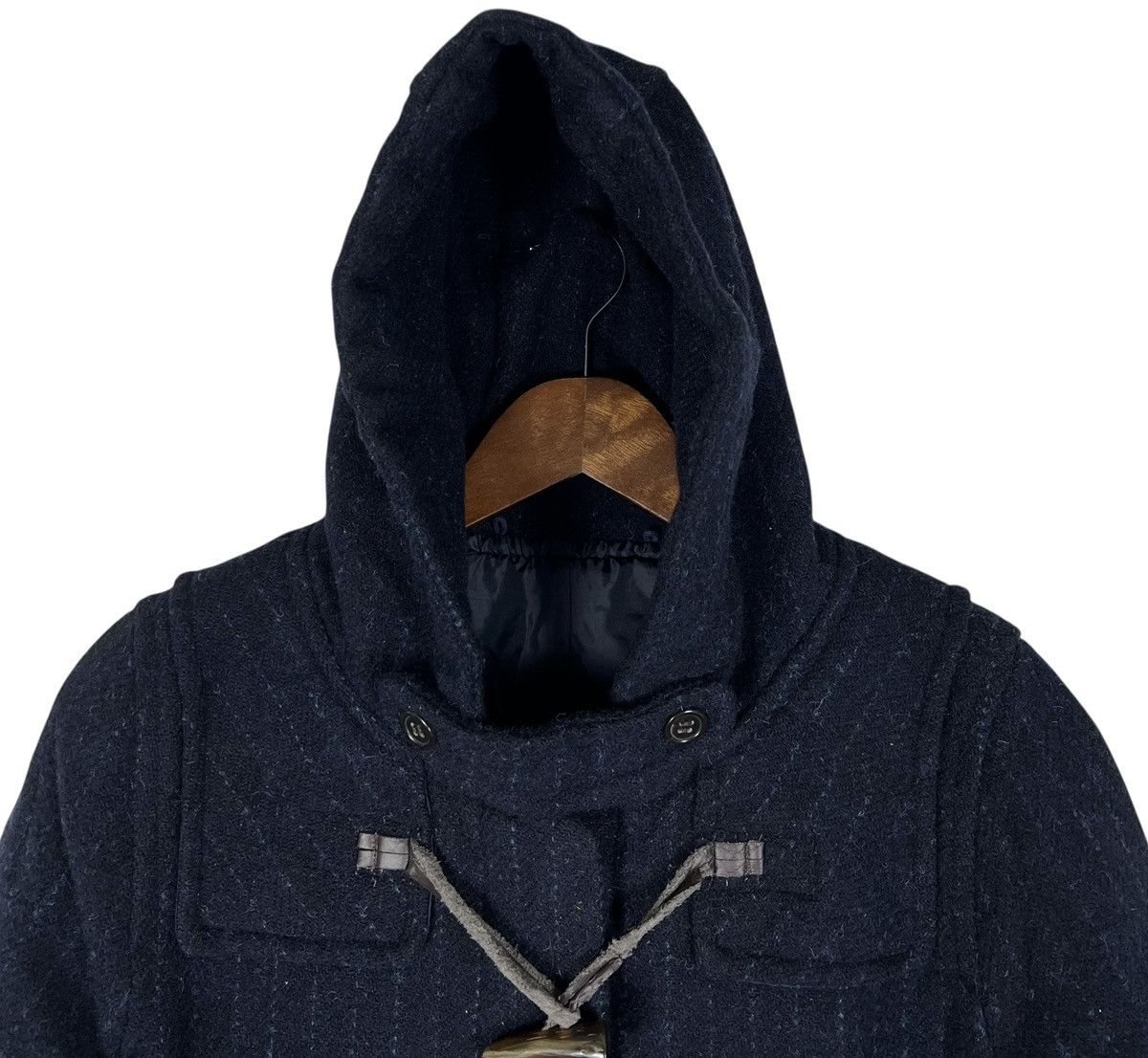 Harris Tweed Vintage Harris Tweed Wool Duffle Coat Size M / US 6-8 / IT 42-44 - 4 Thumbnail
