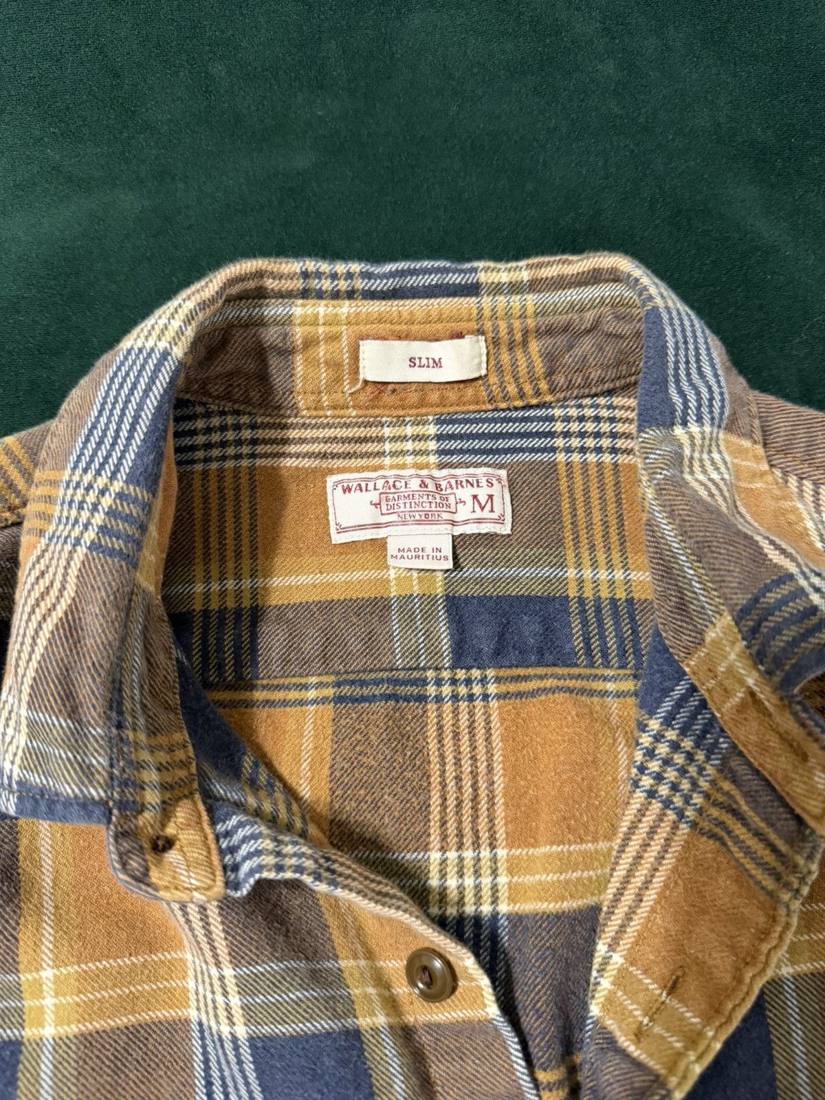 Wallace & Barnes Vintage Flannel Size US M / EU 48-50 / 2 - 4 Thumbnail
