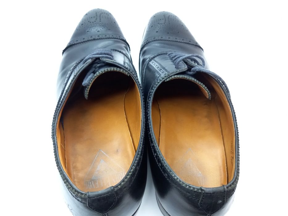 John Fluevog John Fluevog Black Leather Oxford Shoes (10 US) | Grailed