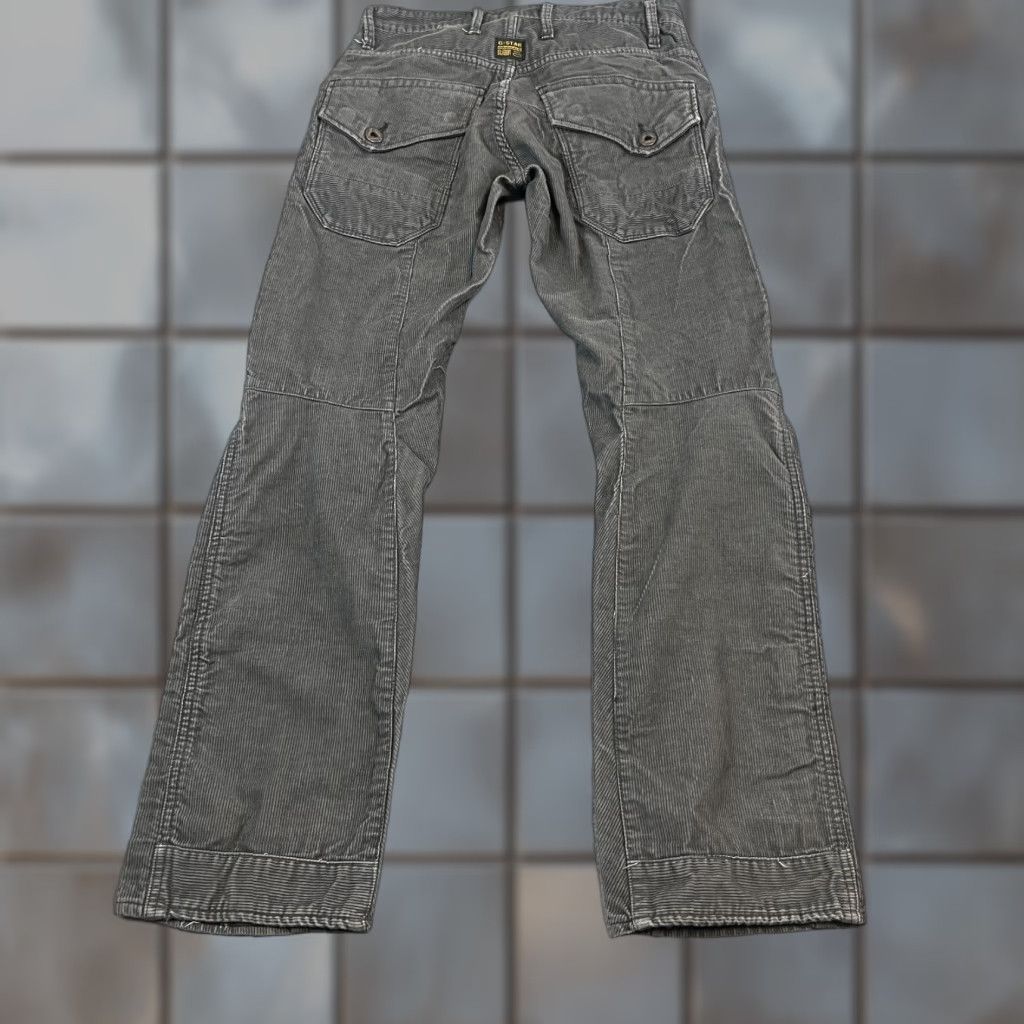 G-Star G Star Mens Jeans Straight 29 Regular 32 Dark Grey 5-Pocket Denim Cargo Skiff Size US 29 - 1 Thumbnail