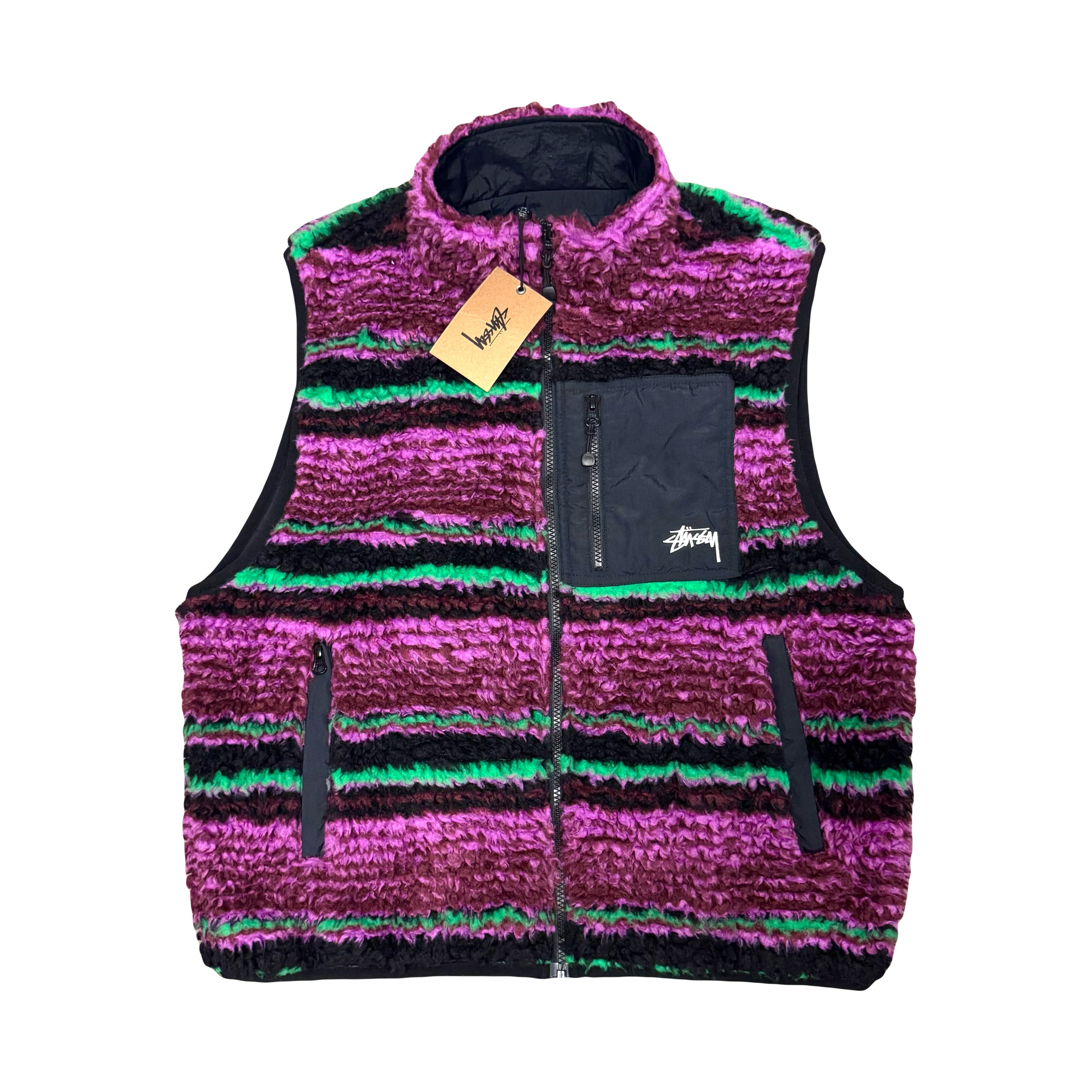 Stussy Stussy Python Reversible Diamond Quilted Puffer Vest XXL