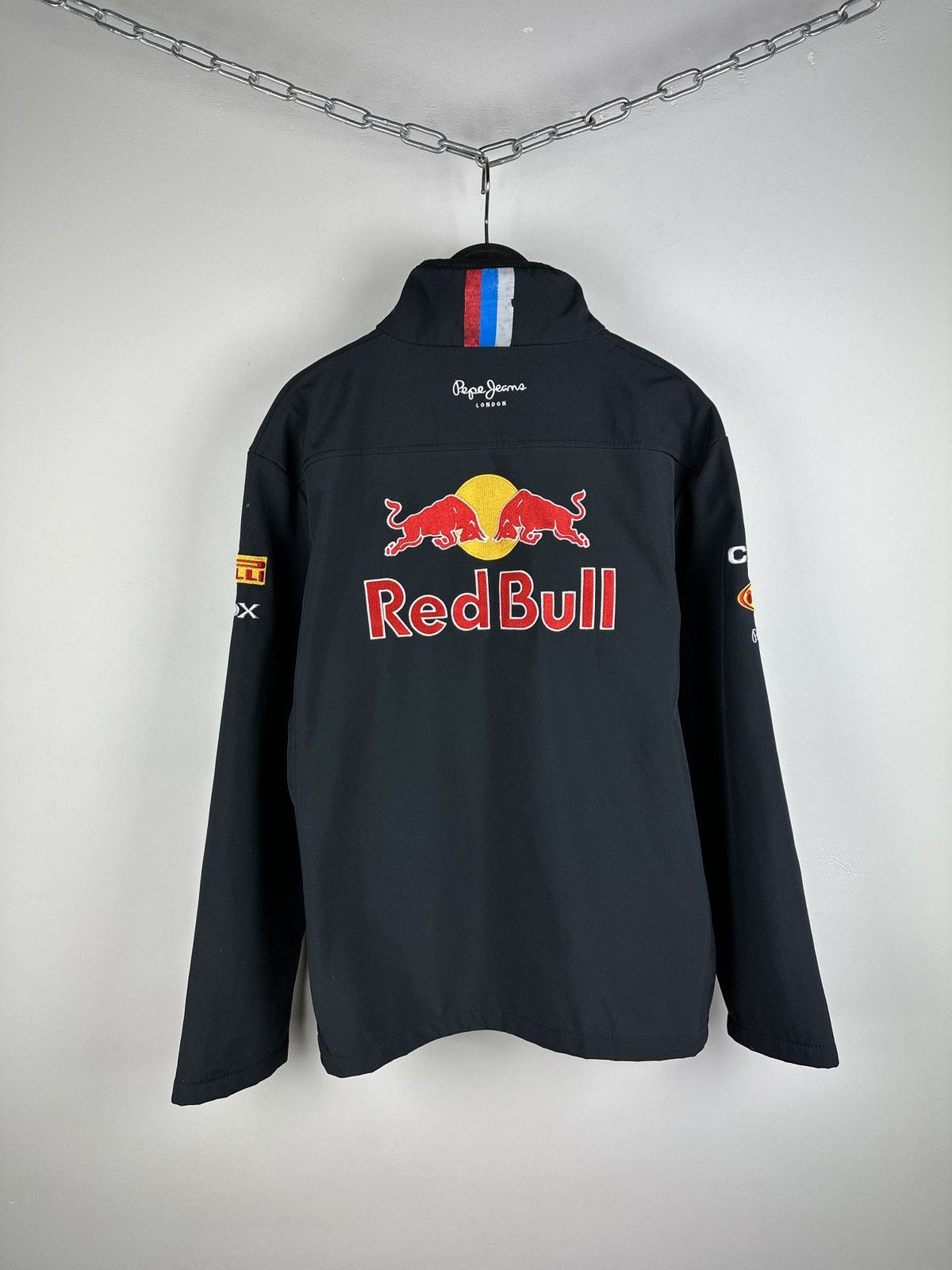 Red Bull × Vintage Vintage Red Bull Big Logo Racing Jacket Size US M / EU 48-50 / 2 - 16 Thumbnail