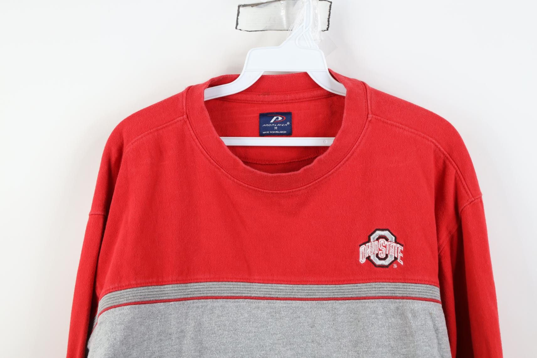 Vintage Vintage 90s Y2K Ohio State University Long Sleeve T-Shirt Size US M / EU 48-50 / 2 - 2 Thumbnail
