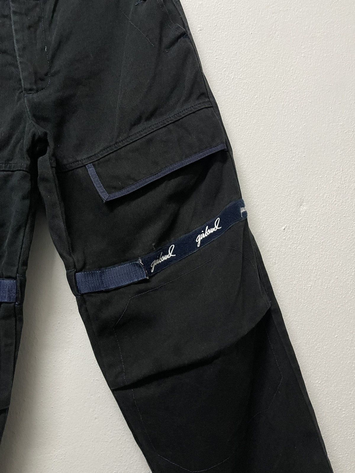 Marithe + Francois Girbaud 2000s MARITHE FRANCOIS GIRBAUD BAGGY STRAP JEANS RARE Size US 32 / EU 48 - 6 Thumbnail