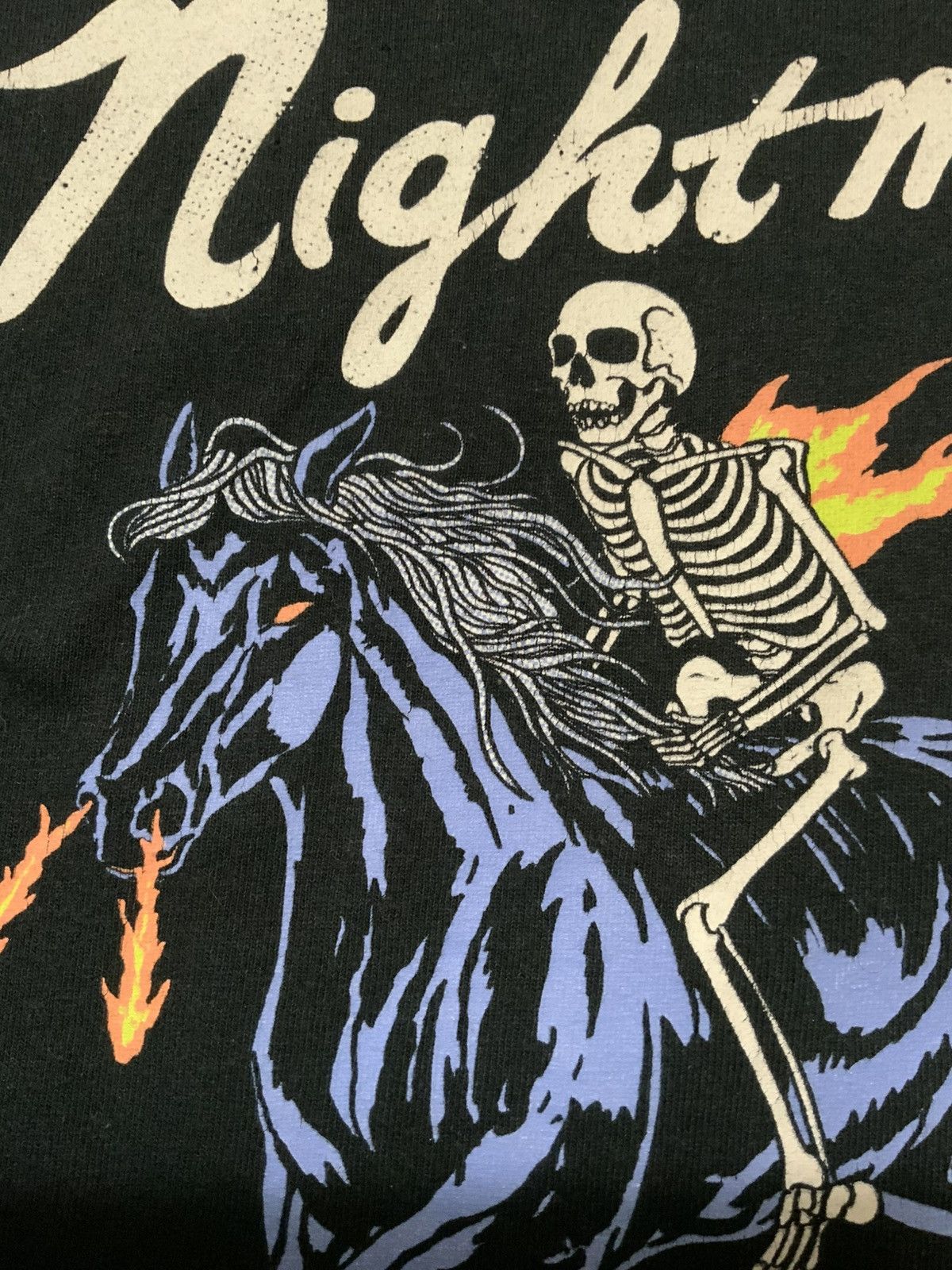 Other Nightmare Don’t Care Hillary White Rabbit Skeleton T-Shirt Size US L / EU 52-54 / 3 - 6 Thumbnail