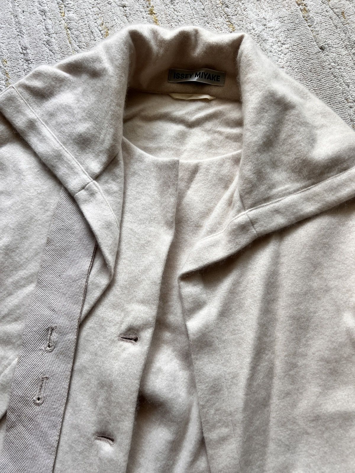 Issey Miyake Issey Miyake Archive Wool Vest Cape/Jacket Size US M / EU 48-50 / 2 - 6 Thumbnail