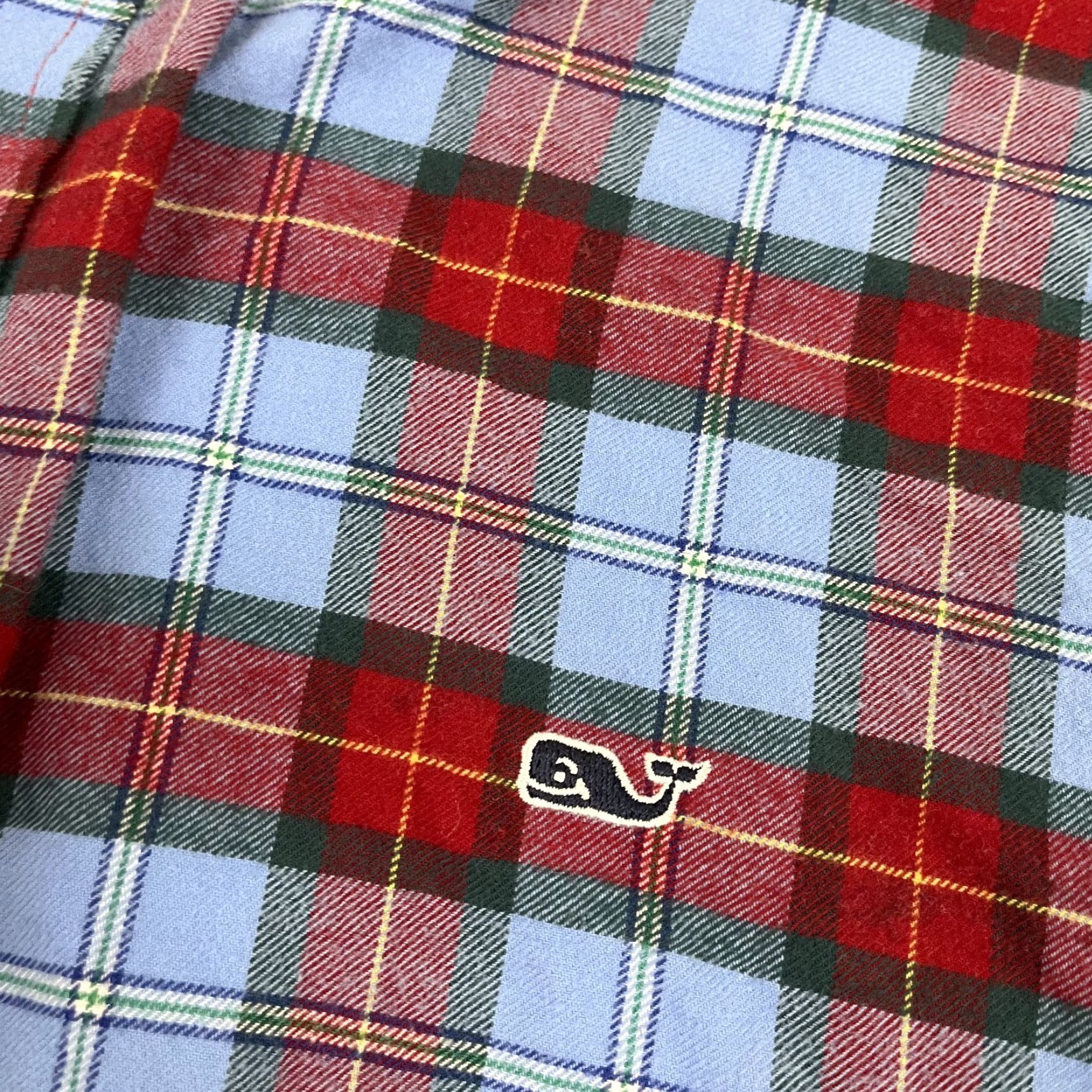 Vineyard Vines Vineyard Vines Whale Shirt Mens L Button-Down Plaid Preppy Classic Office Work Size US L / EU 52-54 / 3 - 2 Thumbnail