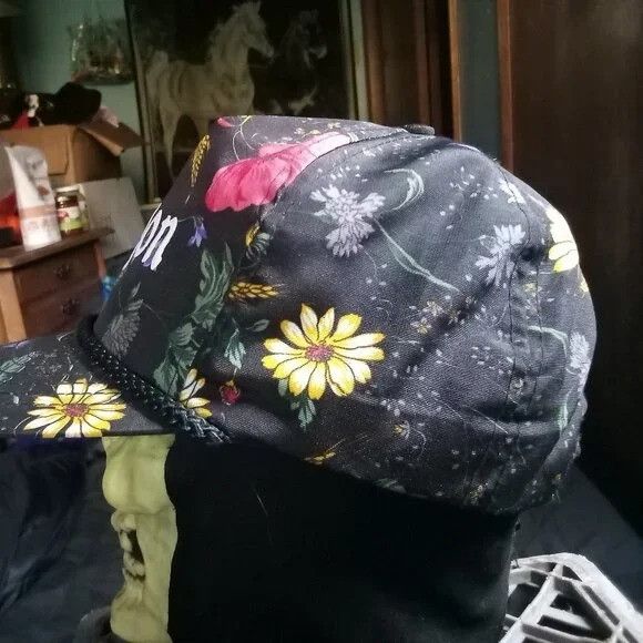 Other Vintage 90s Oregon Wildflowers Rope Snap Trucker Hat Cap Size ONE SIZE - 4 Thumbnail
